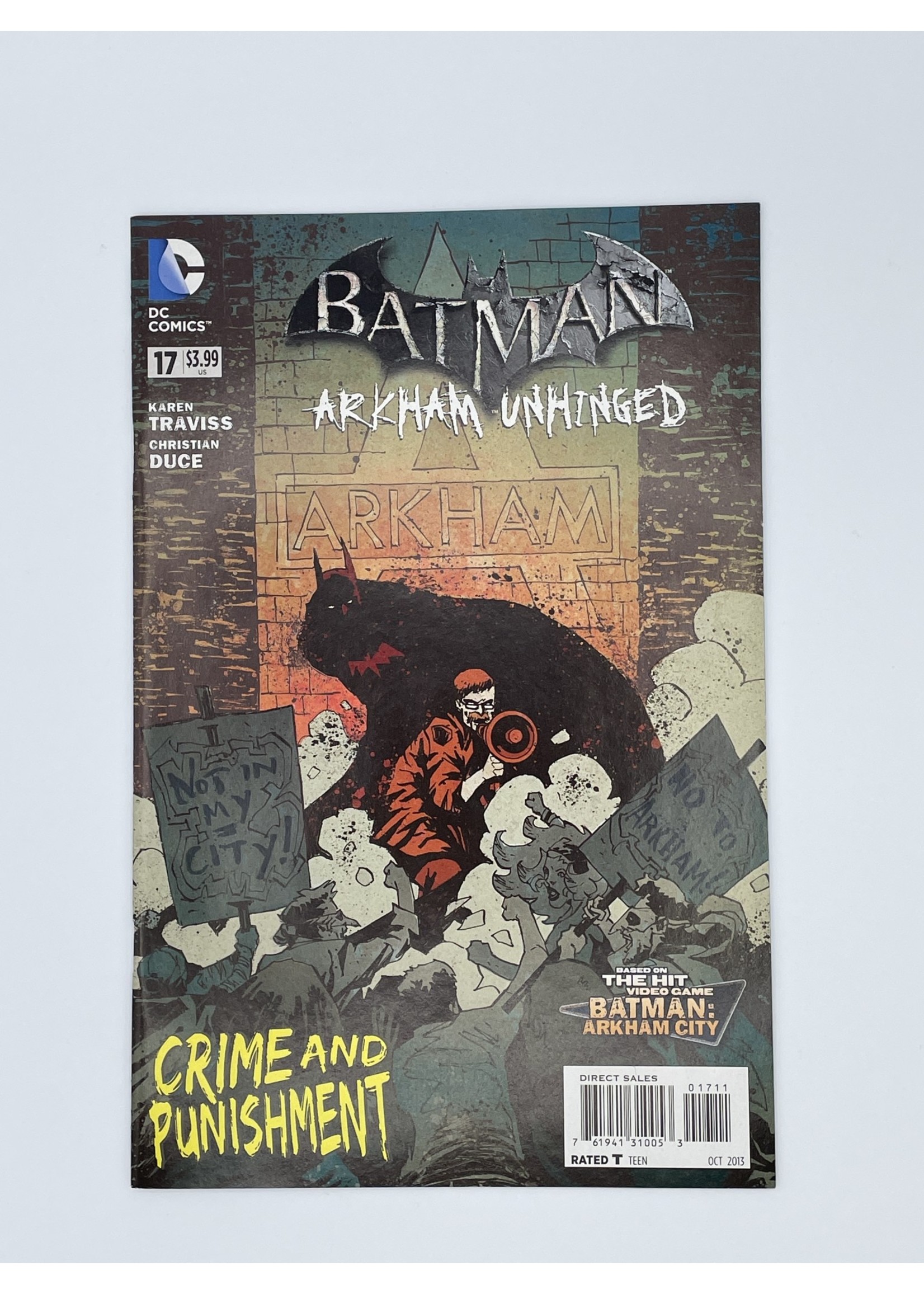 DC Batman Arkham Unhinged #17 Dc October 2013