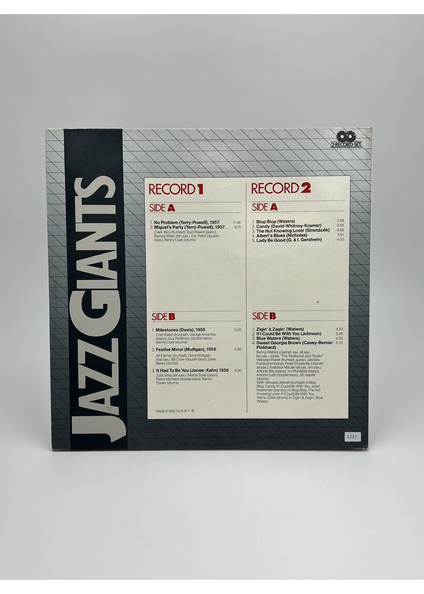 LP Jazz Giants LP 2 Record