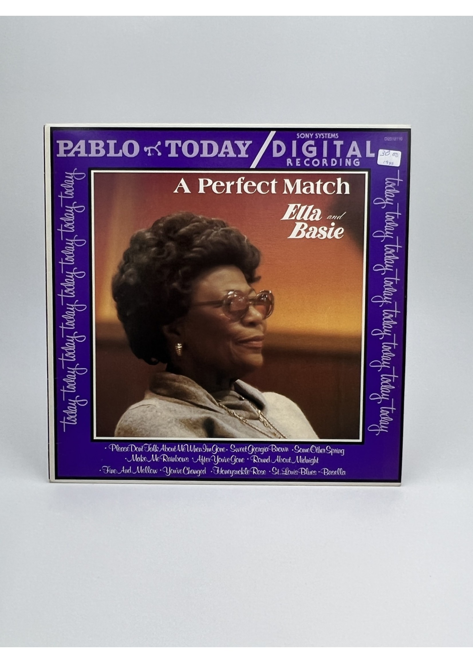 LP Ella and Basie A Perfect Match LP Record