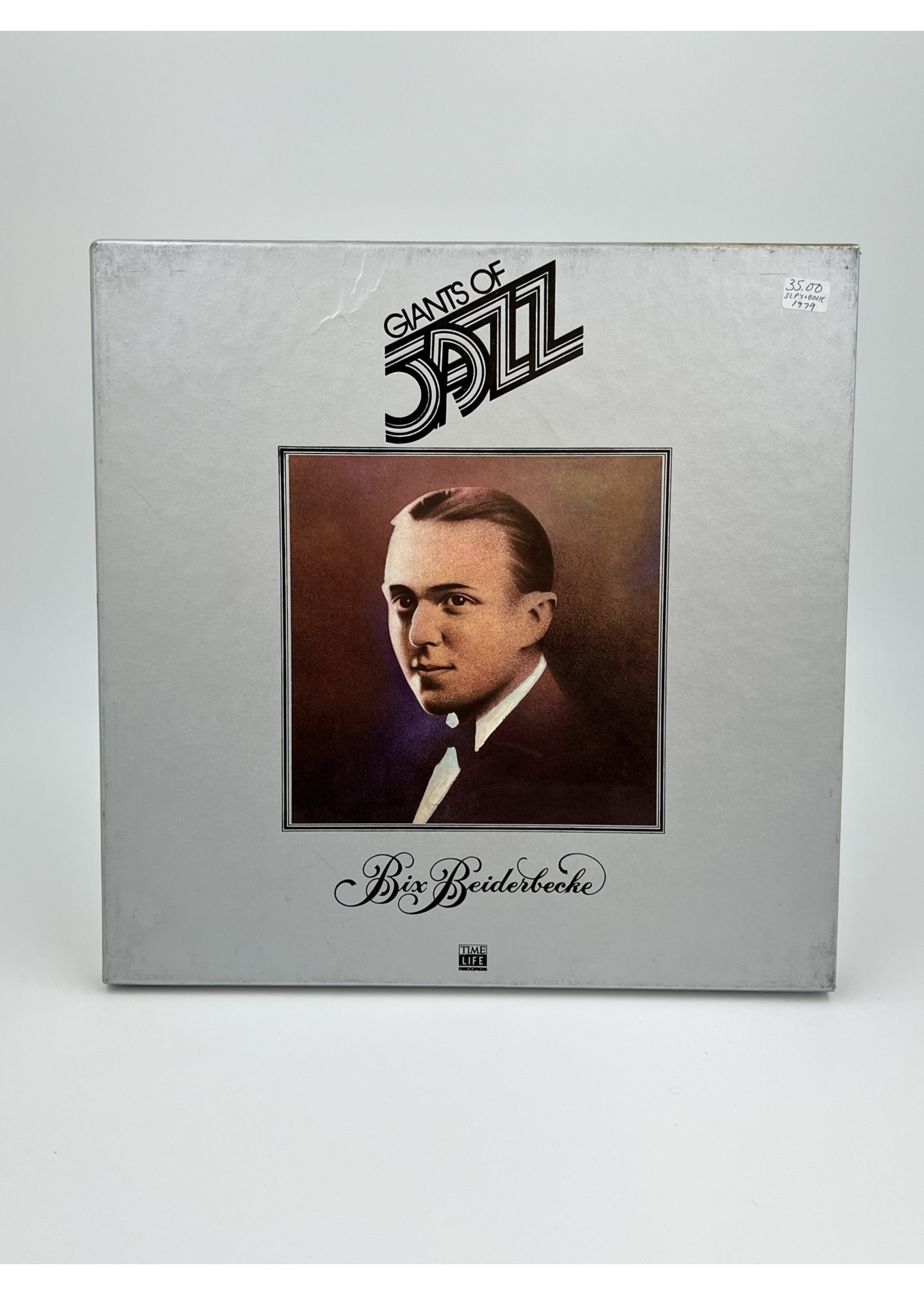 LP Bix Beiderbecke Giants Of Jazz LP 3 Record