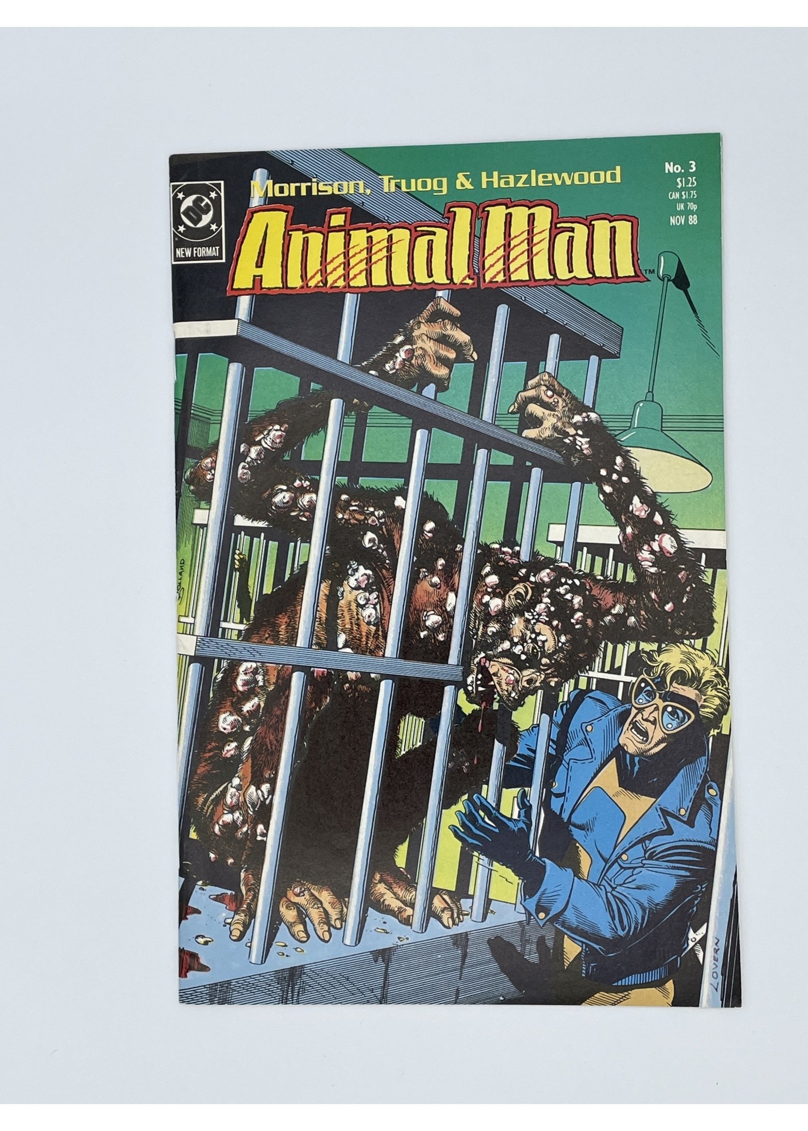DC Animal Man #3 Dc November 1988