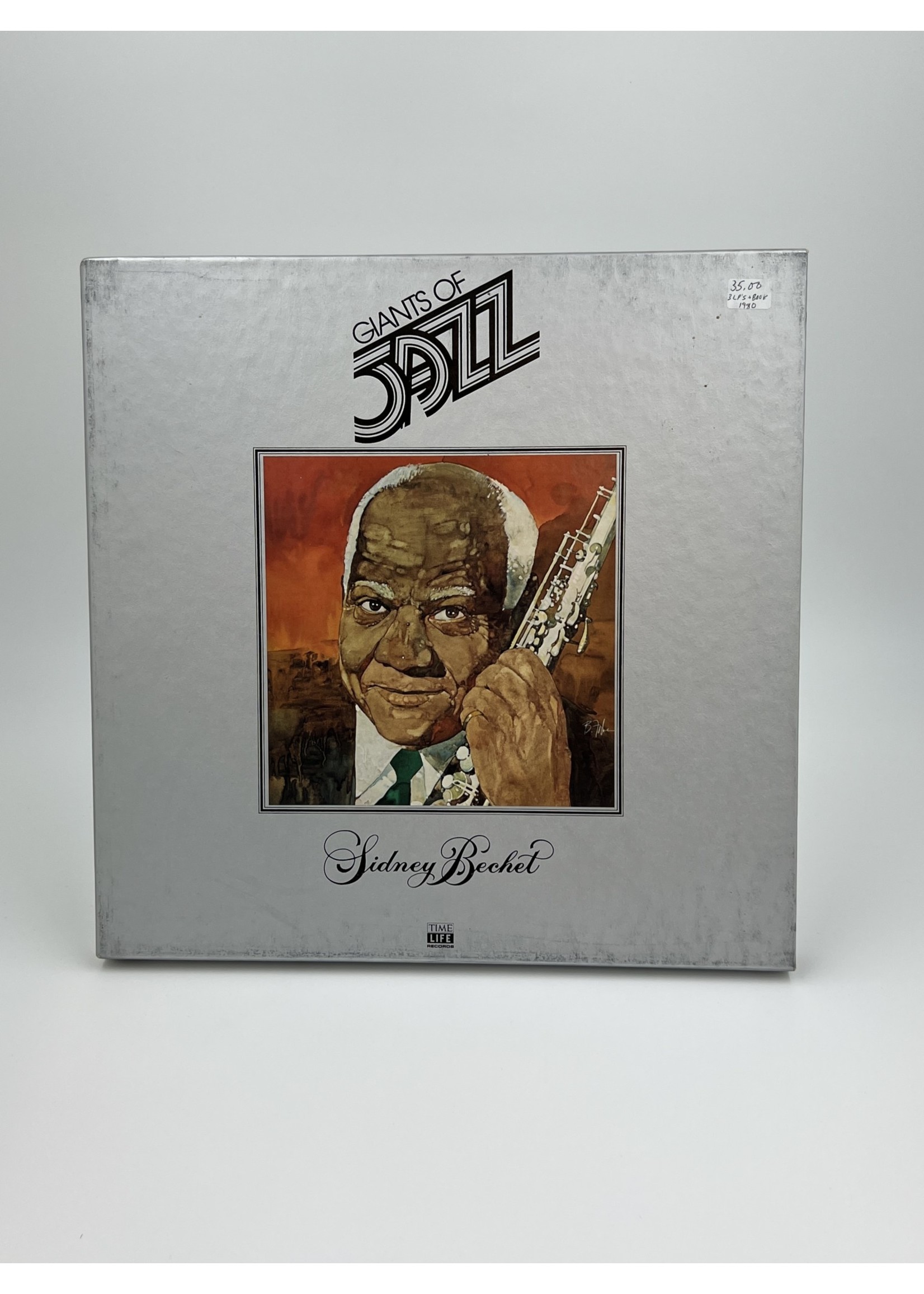 LP Sidney Bechet Giants Of Jazz LP 3 Record