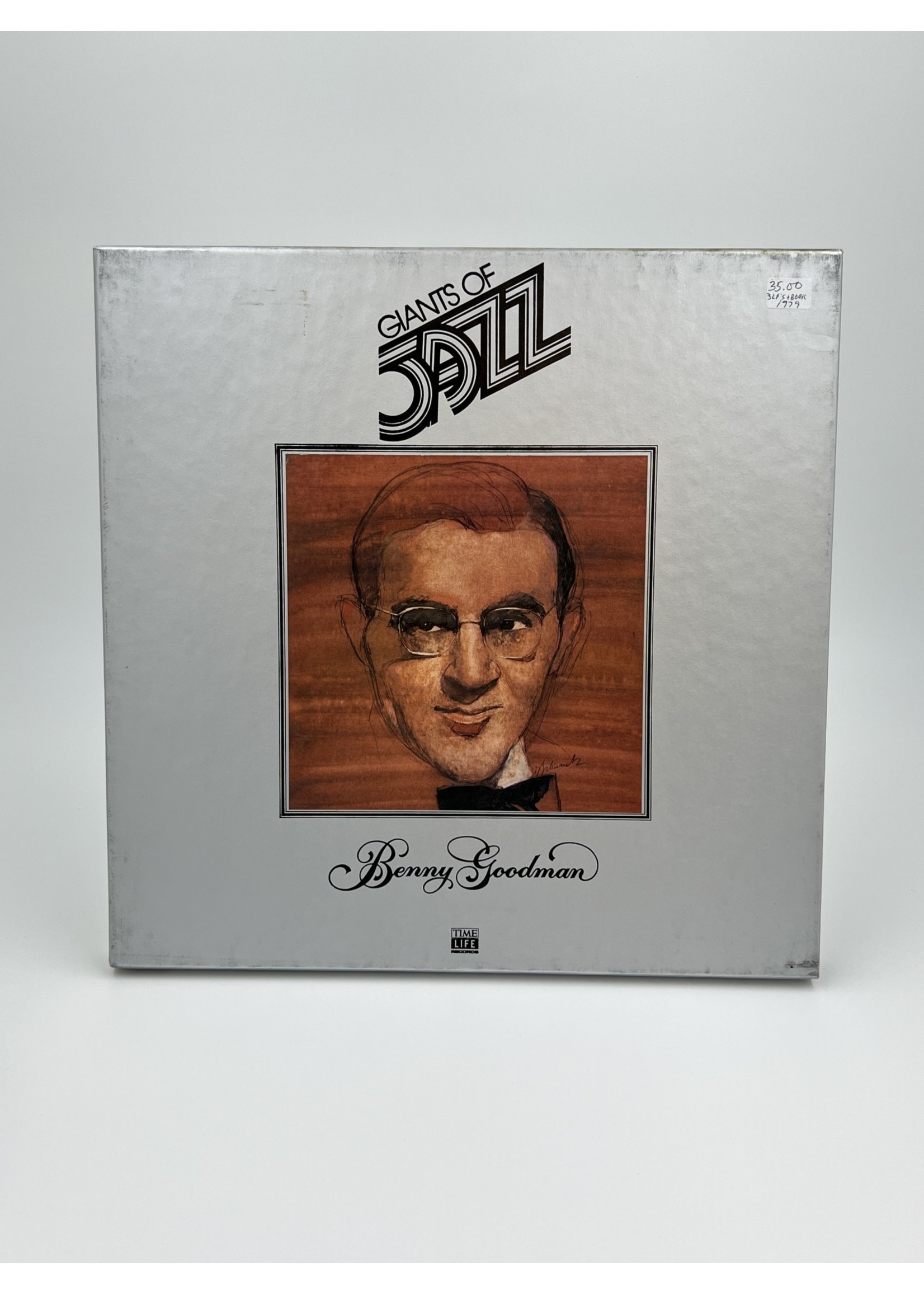 LP Benny Goodman Giants Of Jazz LP 3 Record