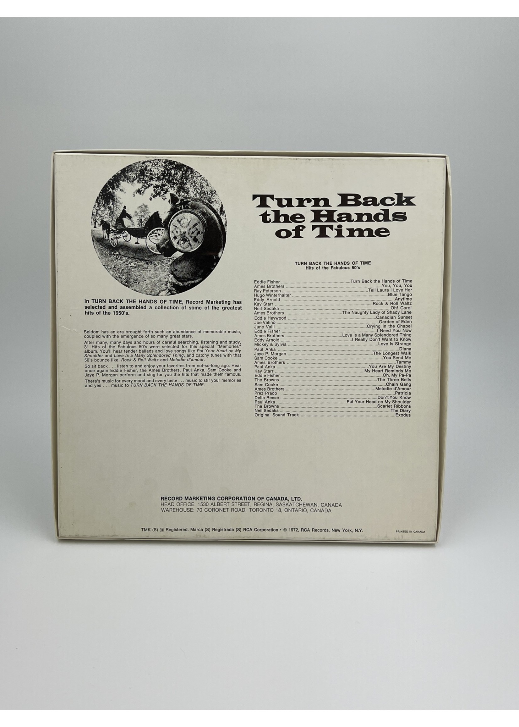 LP Turn Back The Hands Of Time LP 3 Record
