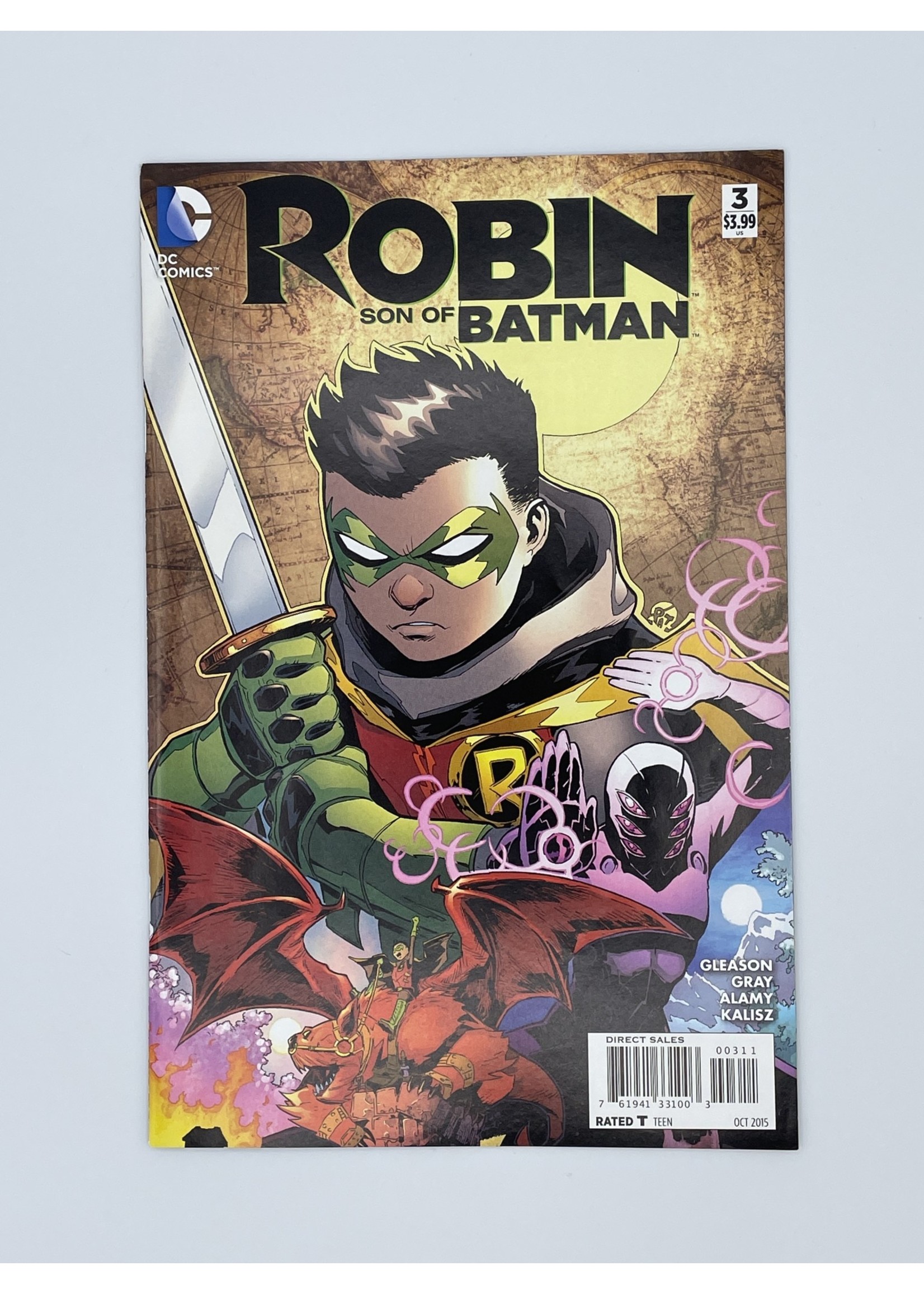 DC Robin Son Of Batman #3 Dc October 2015