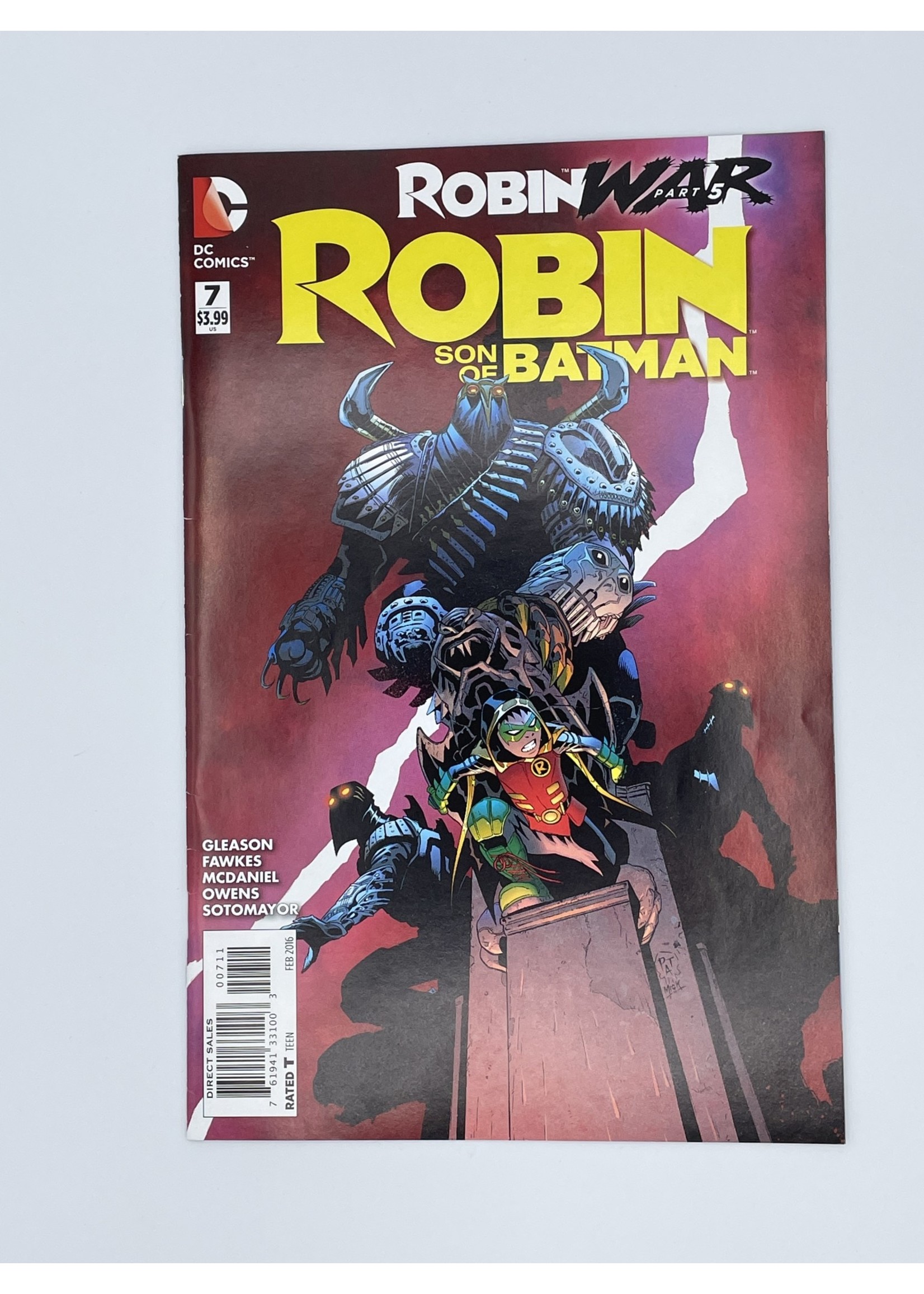 DC Robin Son Of Batman #7 Dc February 2016