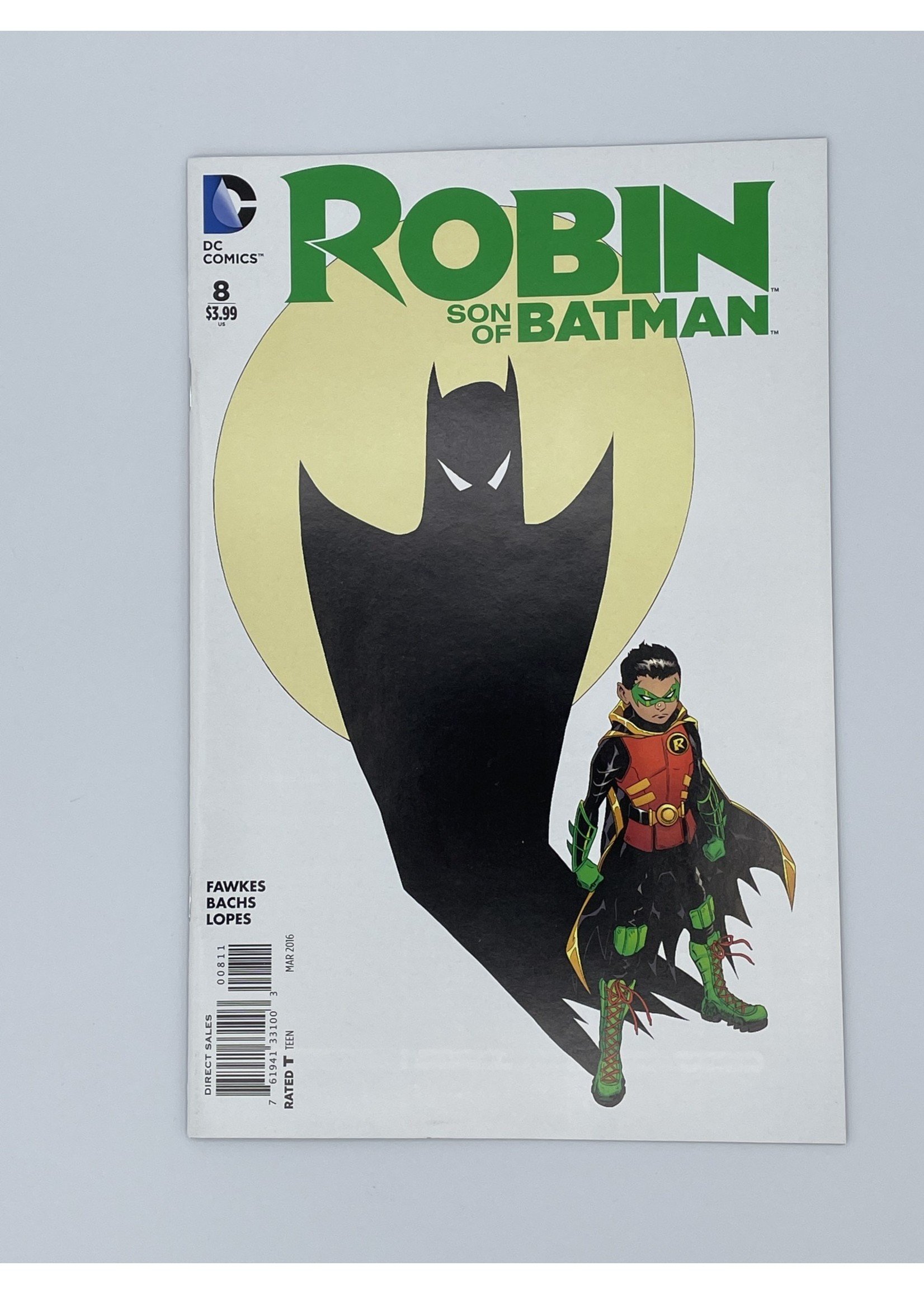 DC Robin Son Of Batman #8 Dc March 2016