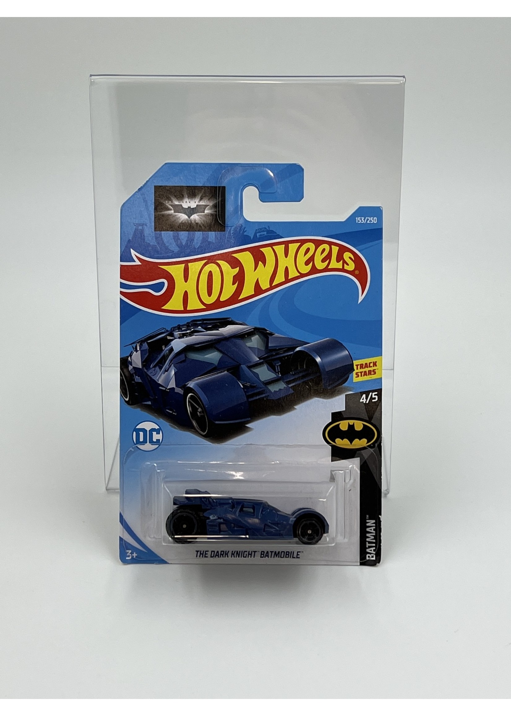 Hot Wheels   Blue The Dark Knight Batmobile Hot Wheel