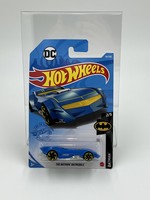 Hot Wheels The Batman Batmobile Blue Yellow Lines Hot Wheel