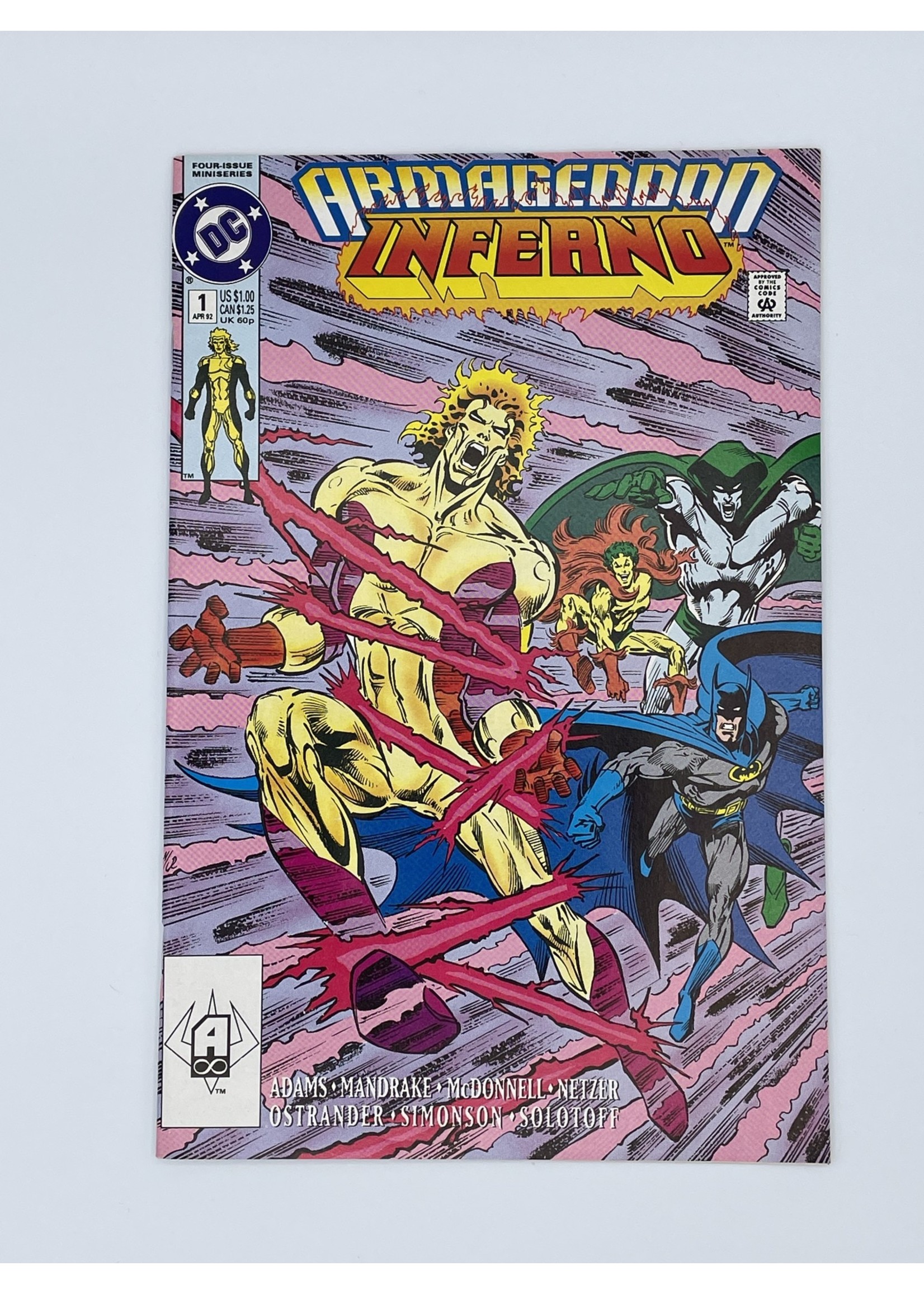 DC Armageddon Inferno #1 Dc April 1992
