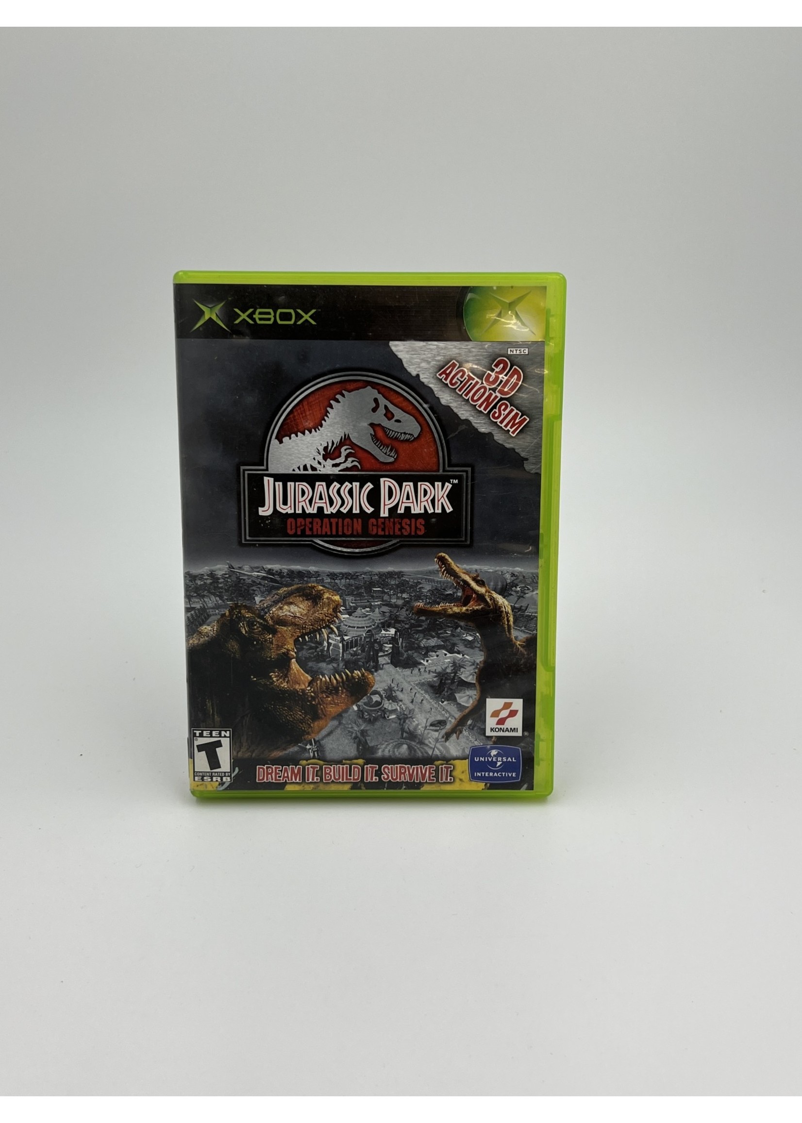Xbox Jurassic Park Operation Genesis Xbox