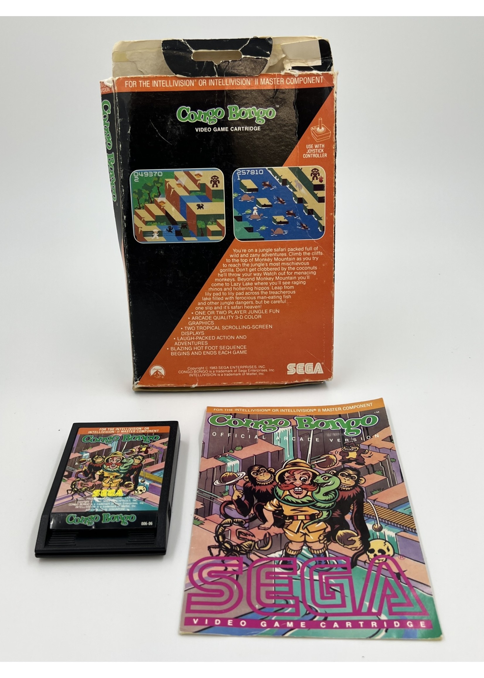 Intellivision Congo Bongo Intellivision