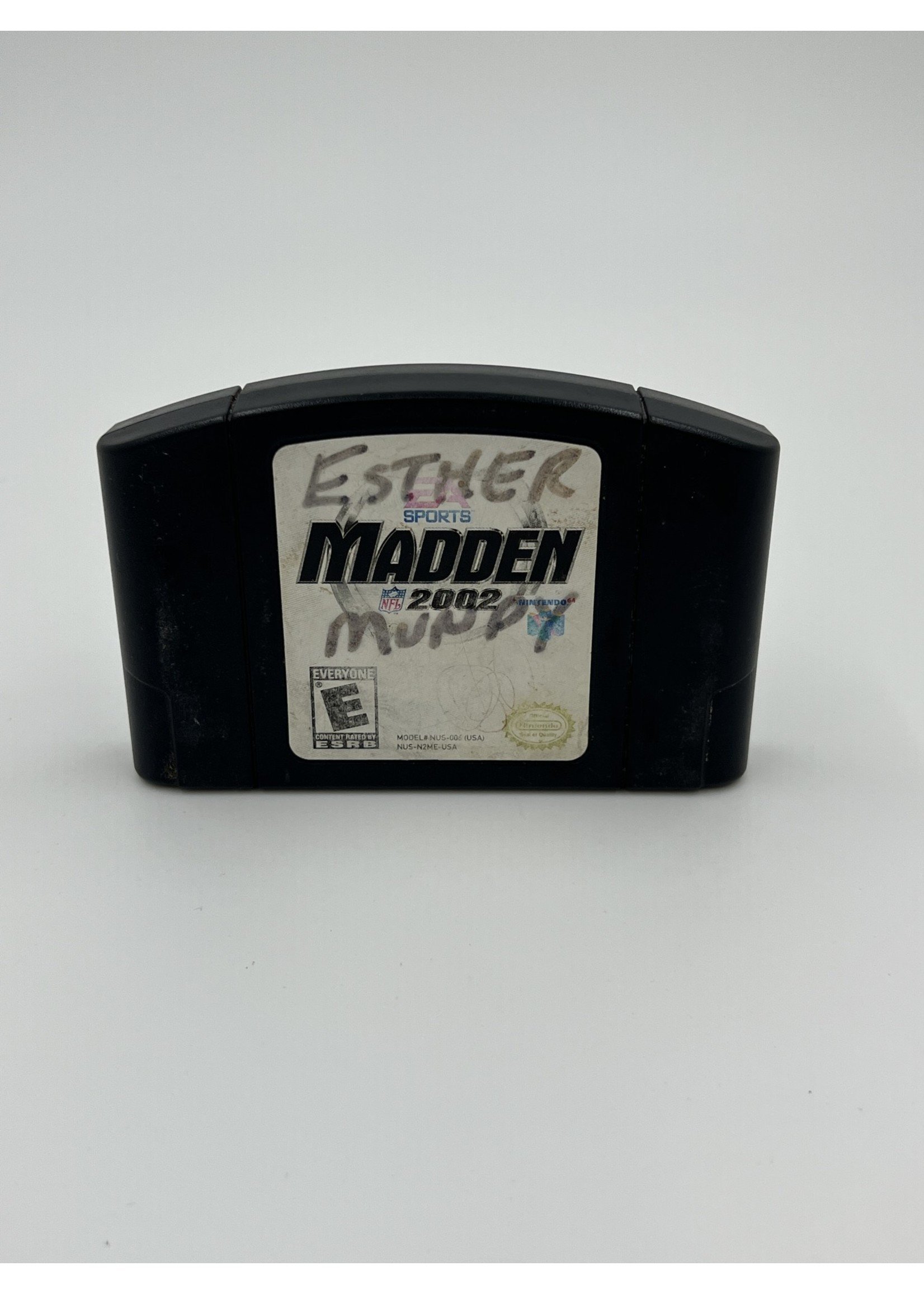 Nintendo Madden 2002 N64