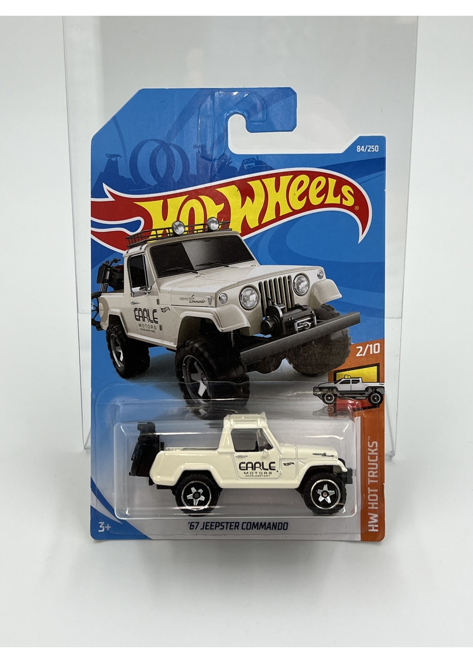 Hot Wheels 67 Jeepster Commando No 84 White Hot Wheel