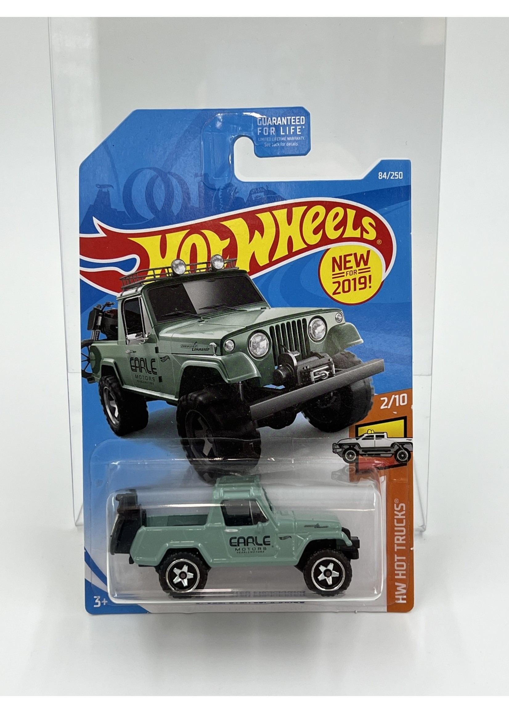 Hot Wheels 67 Jeepster Commando Green Hot Wheel