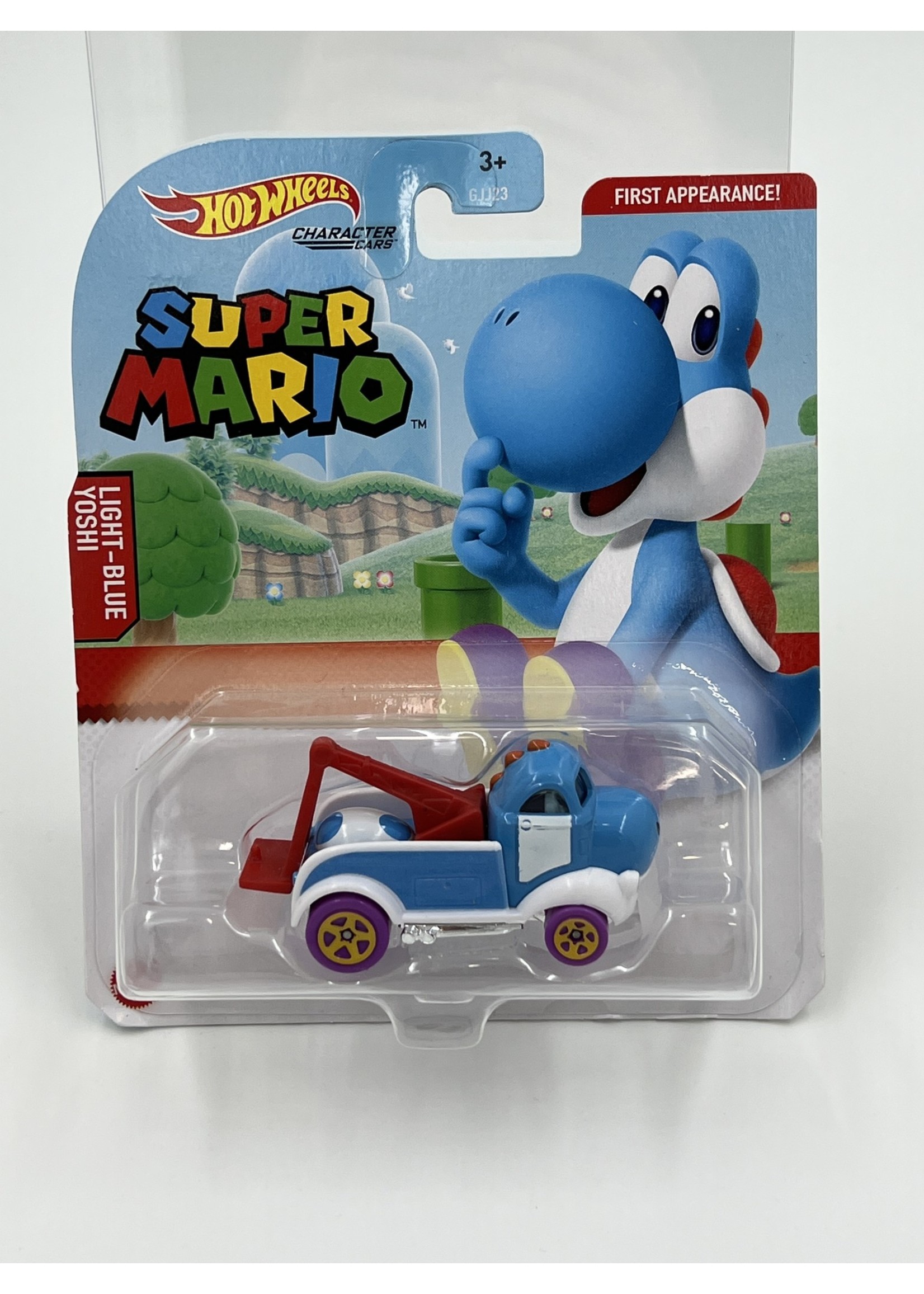 Hot Wheels Light Blue Yoshi First Appearance Super Mario Character Cars Hot Wheels