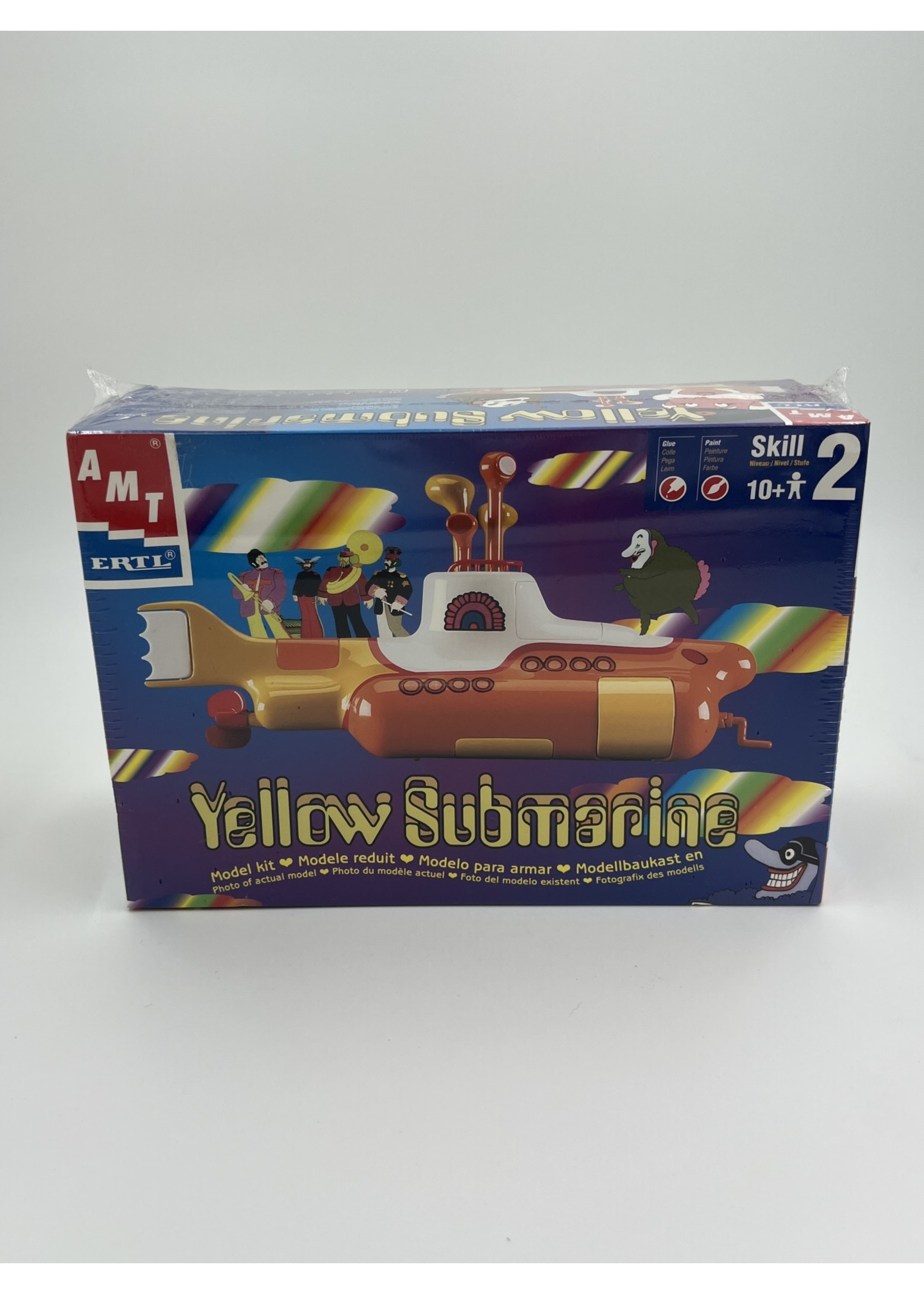 Models Yellow Submarine Model Sealed Amt