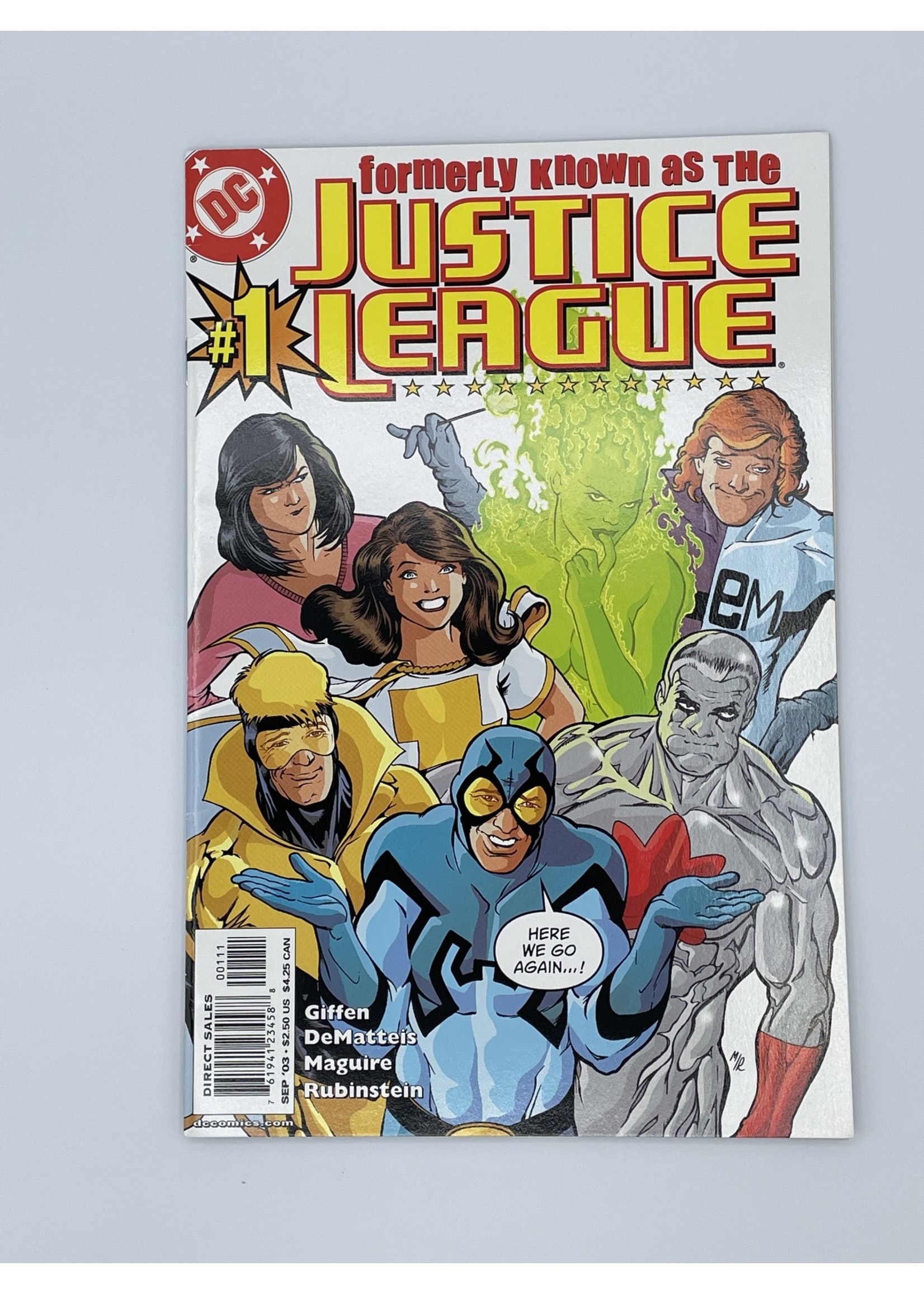 DC Formerly Known As The Justice League #1 Dc September 2003