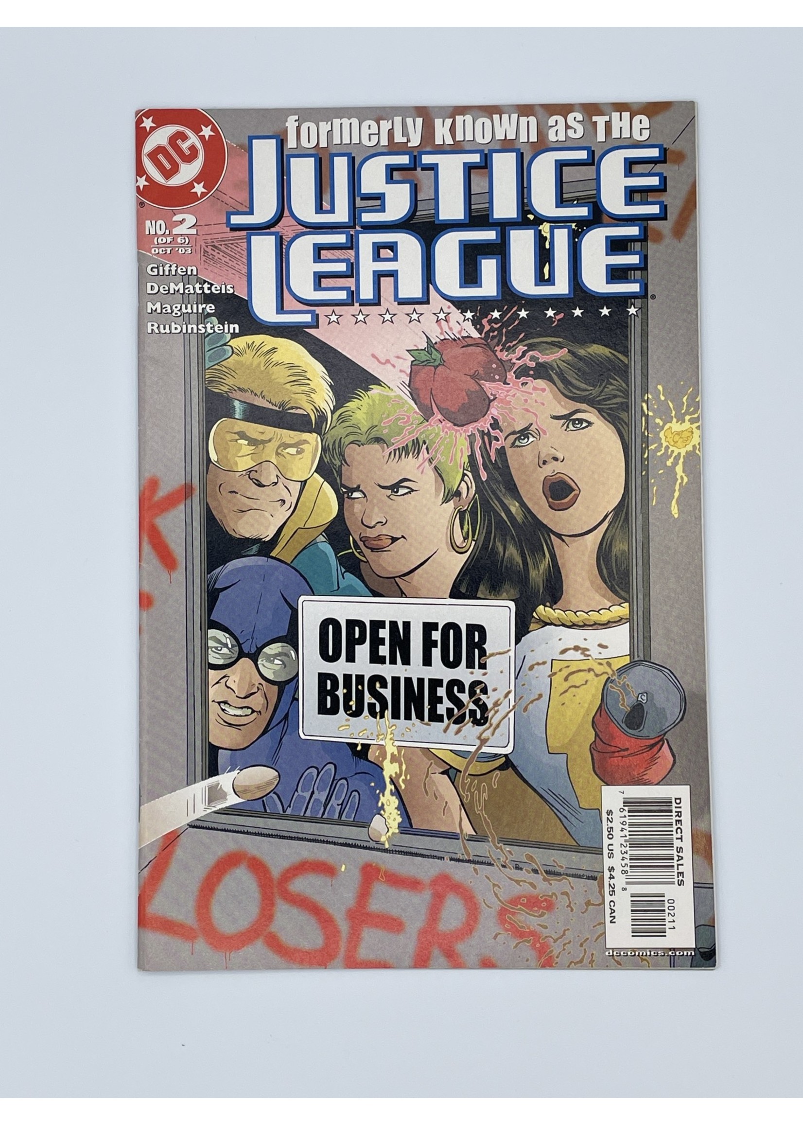 DC Formerly Known As The Justice League #2 Dc October 2003