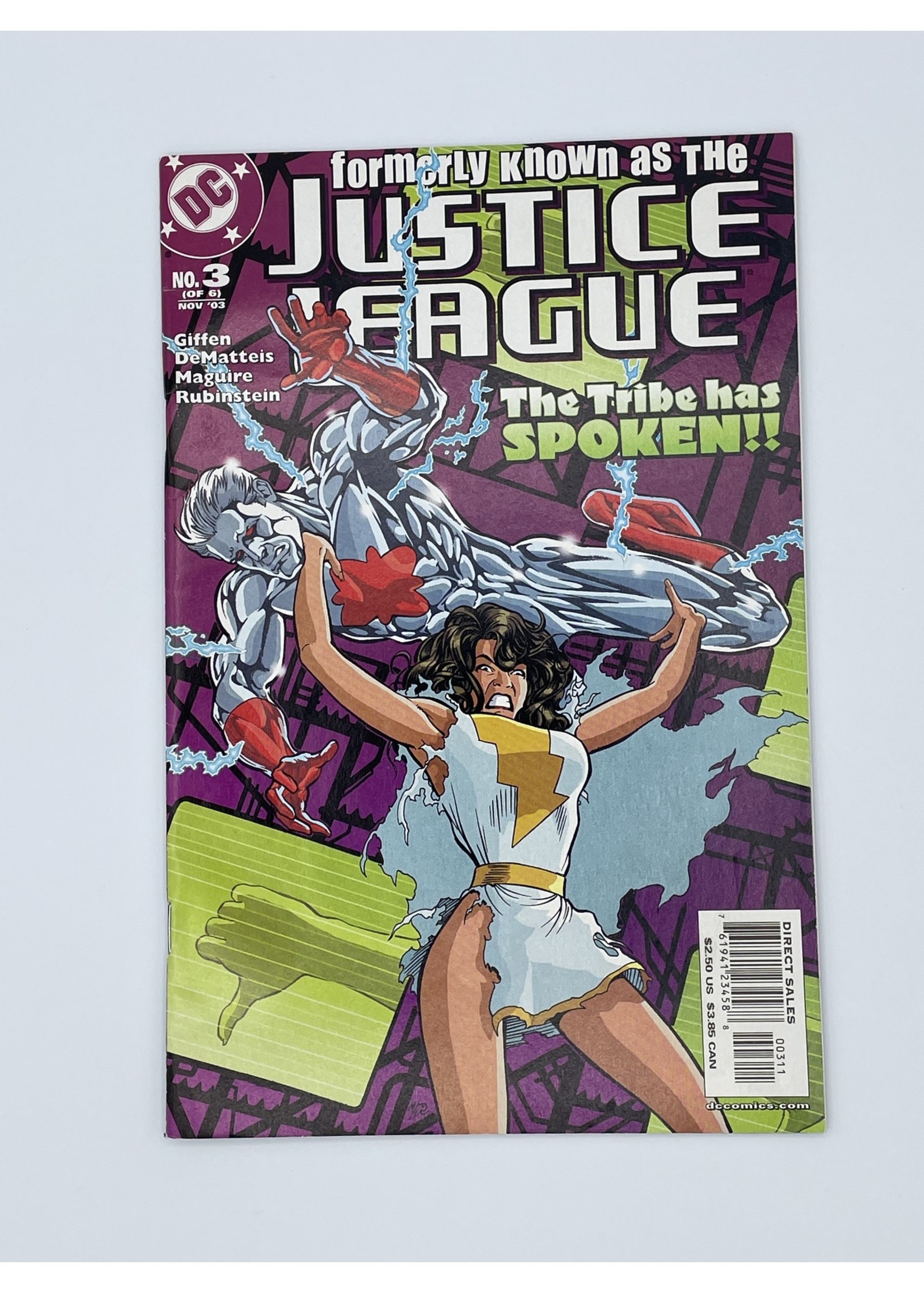 DC Formerly Known As The Justice League #3 Dc November 2003
