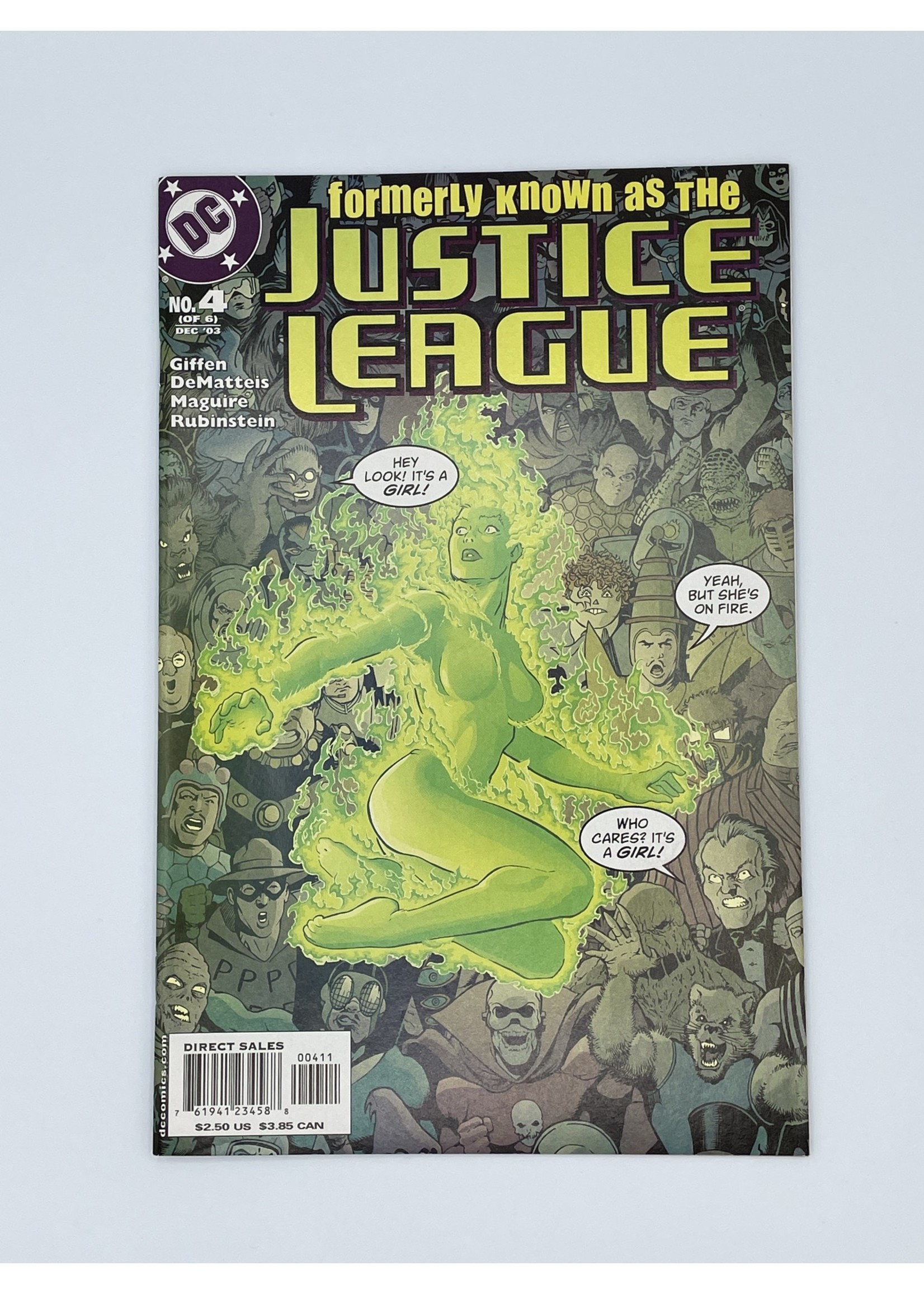 DC Formerly Known As The Justice League #4 December 2003