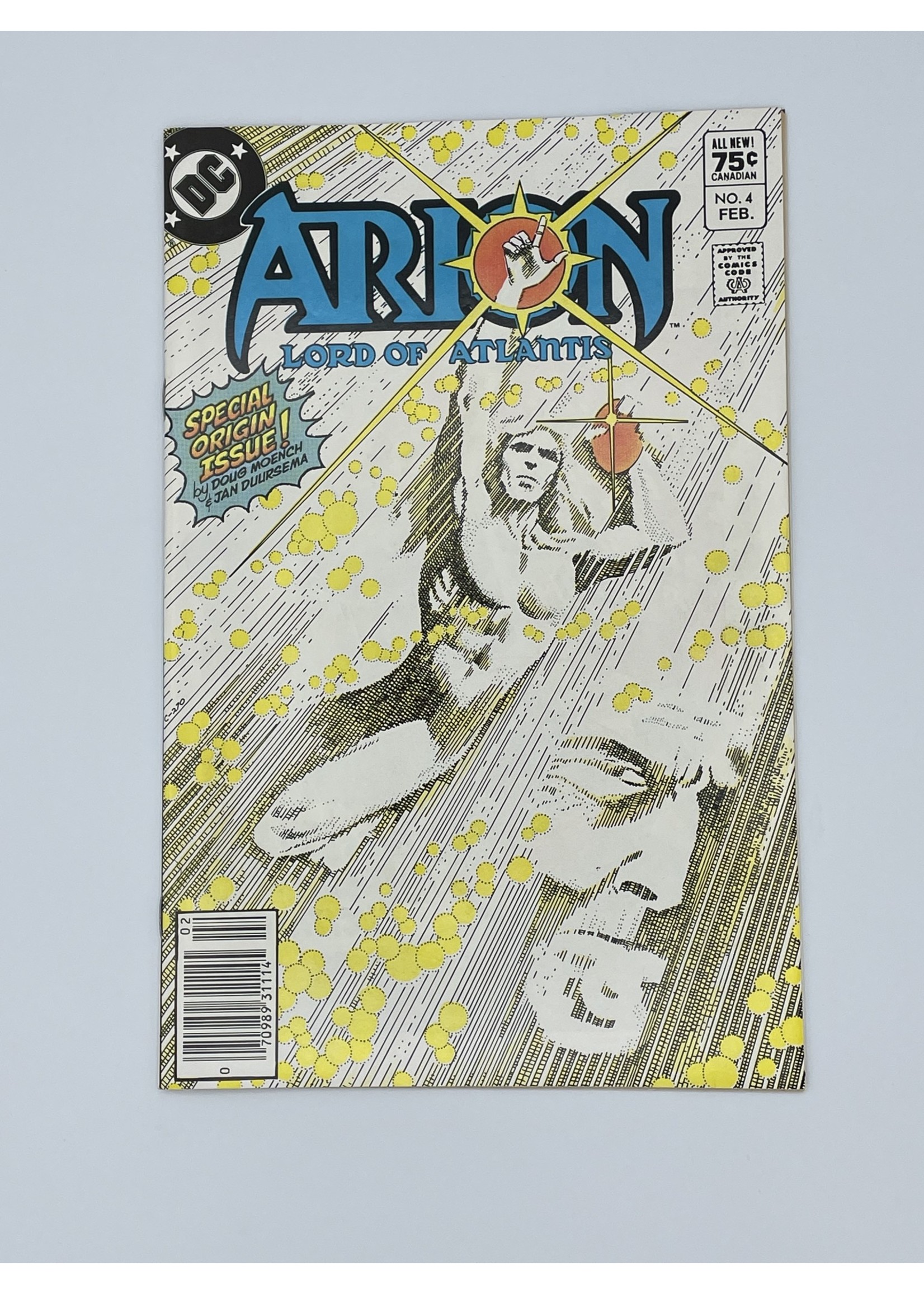 DC Arion Lord Of Atlantis #4 Dc February 1983