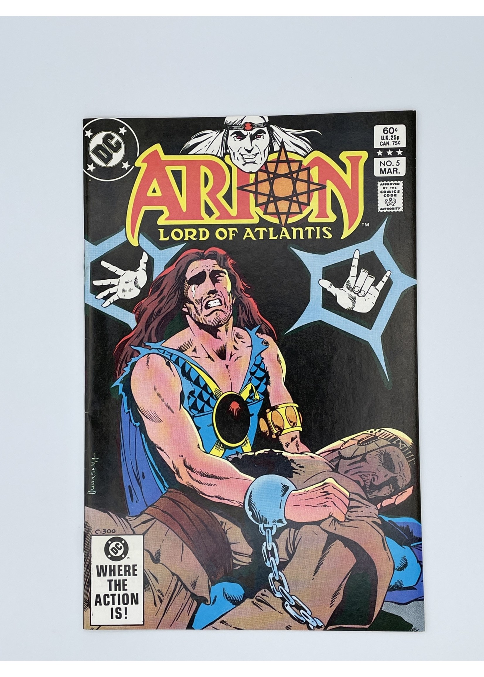 DC Arion, Lord Of Atlantis #5 Dc March 1983