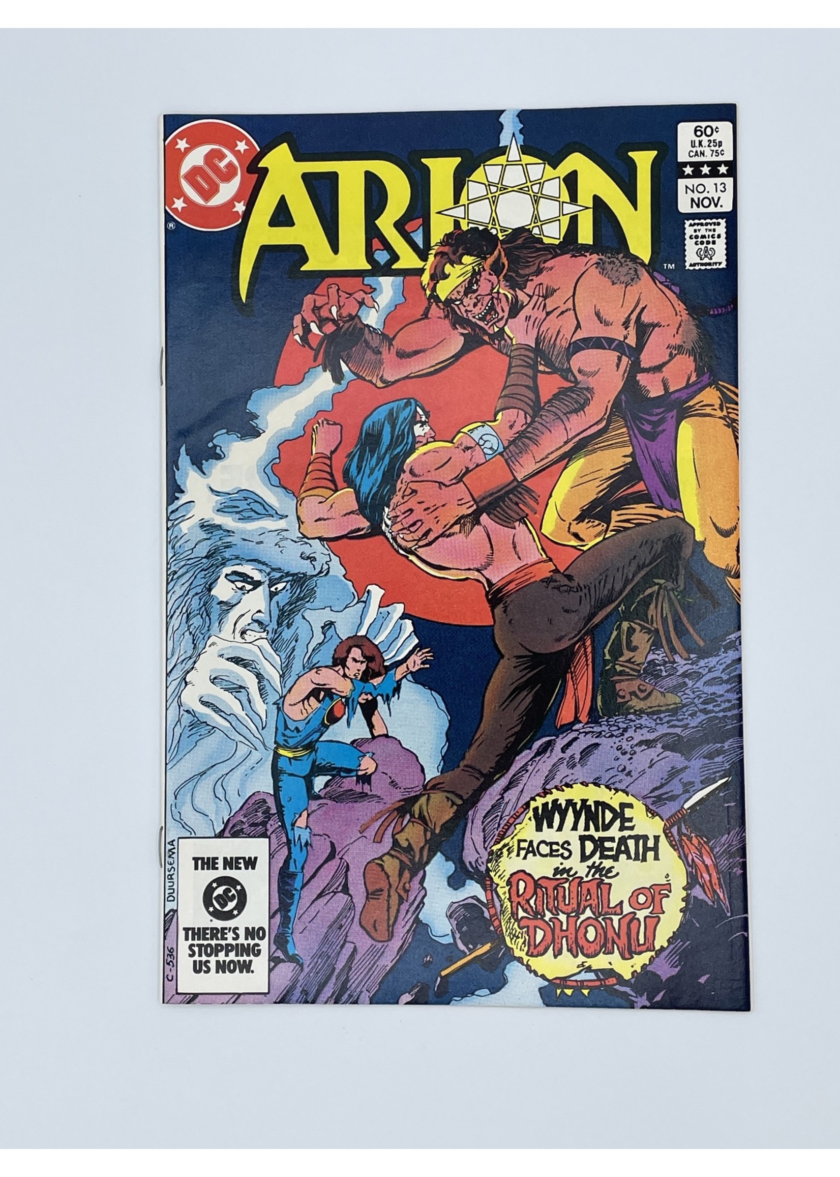 DC Arion Lord Of Atlantis #13 Dc November 1983