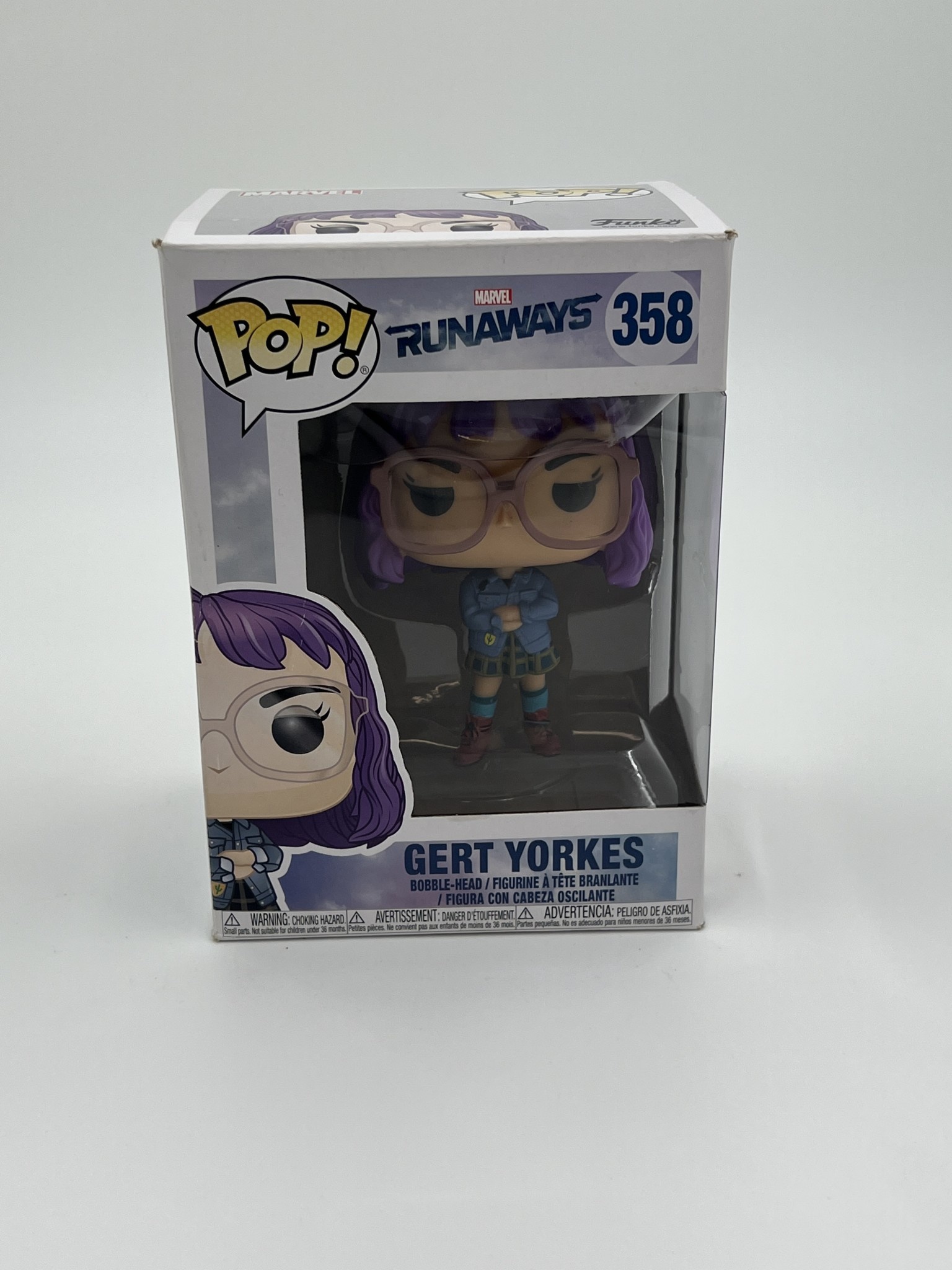 Funko Pop! Runaways Gert Yorkes 358 This is a
