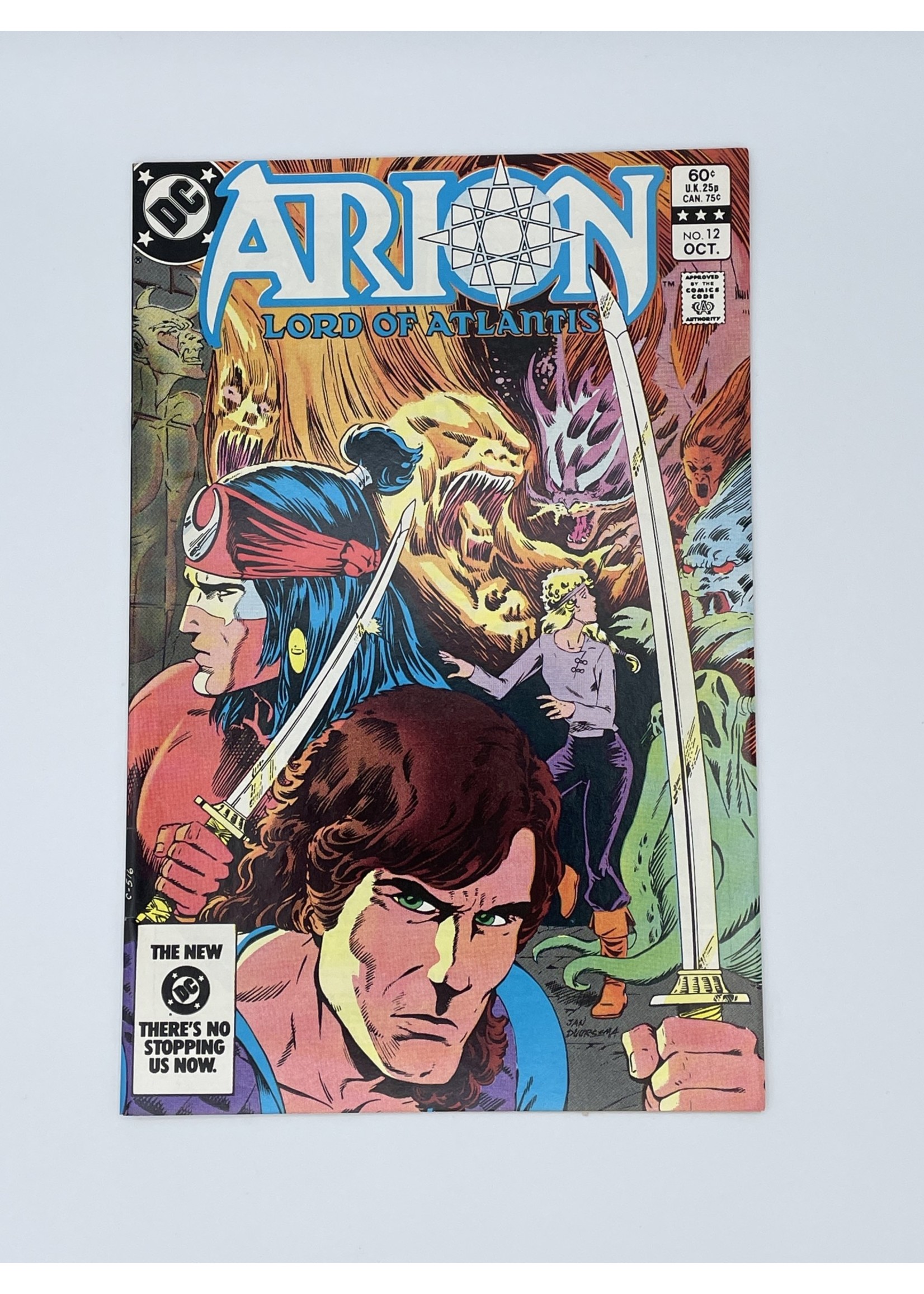 DC Arion Lord Of Atlantis #12 Dc October 1983