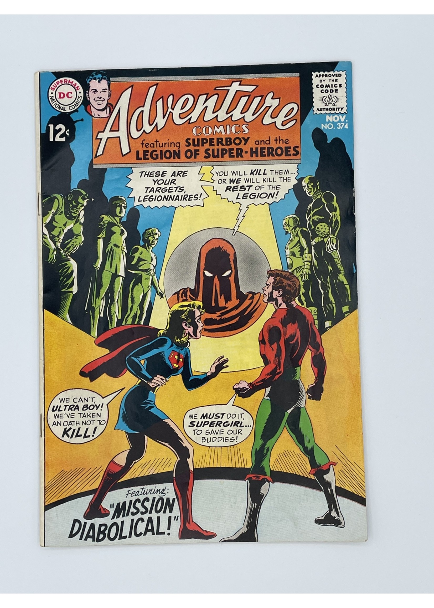 DC Adventure Comics #374 November 1968