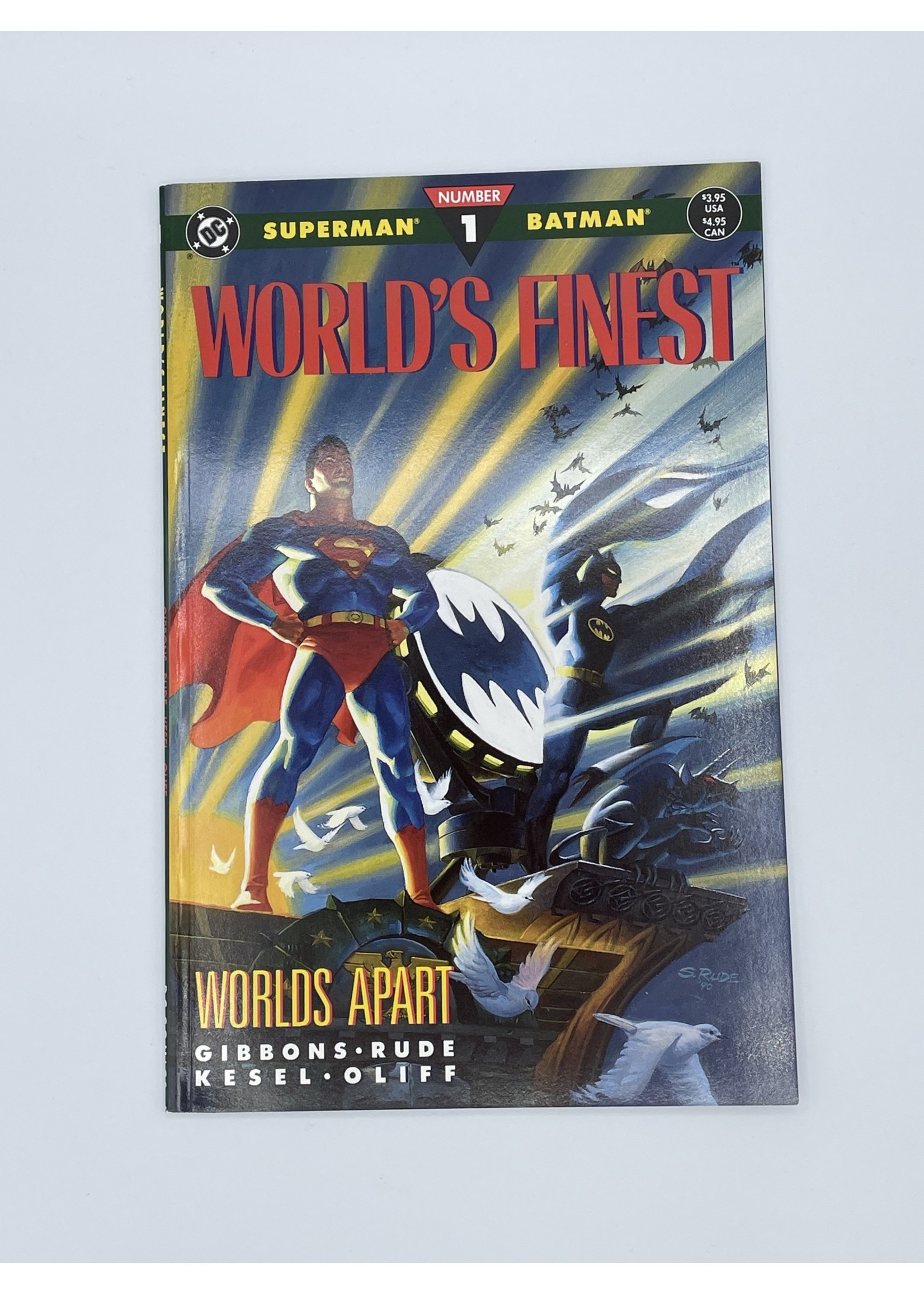 DC WorldS Finest #1 Dc August 1990