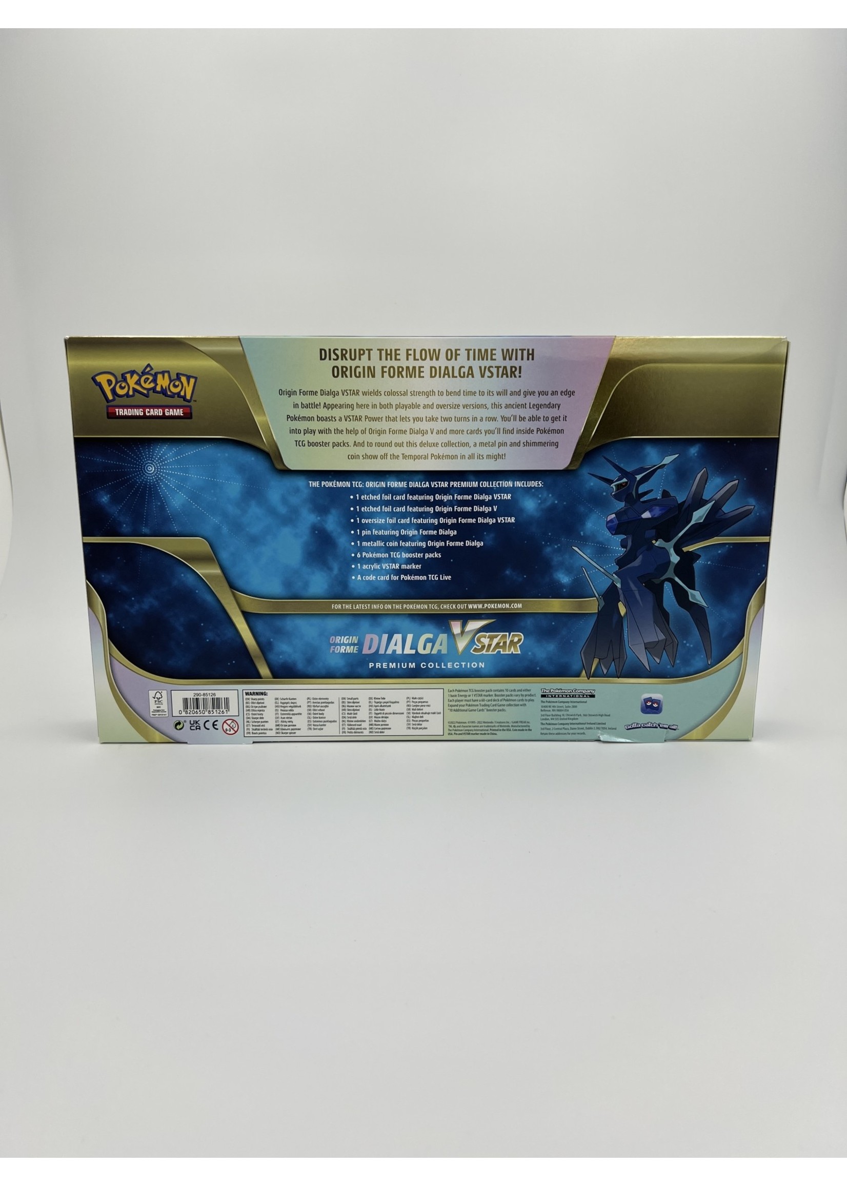 Pokemon Origin Forme Dialga Vstar Premium Collection