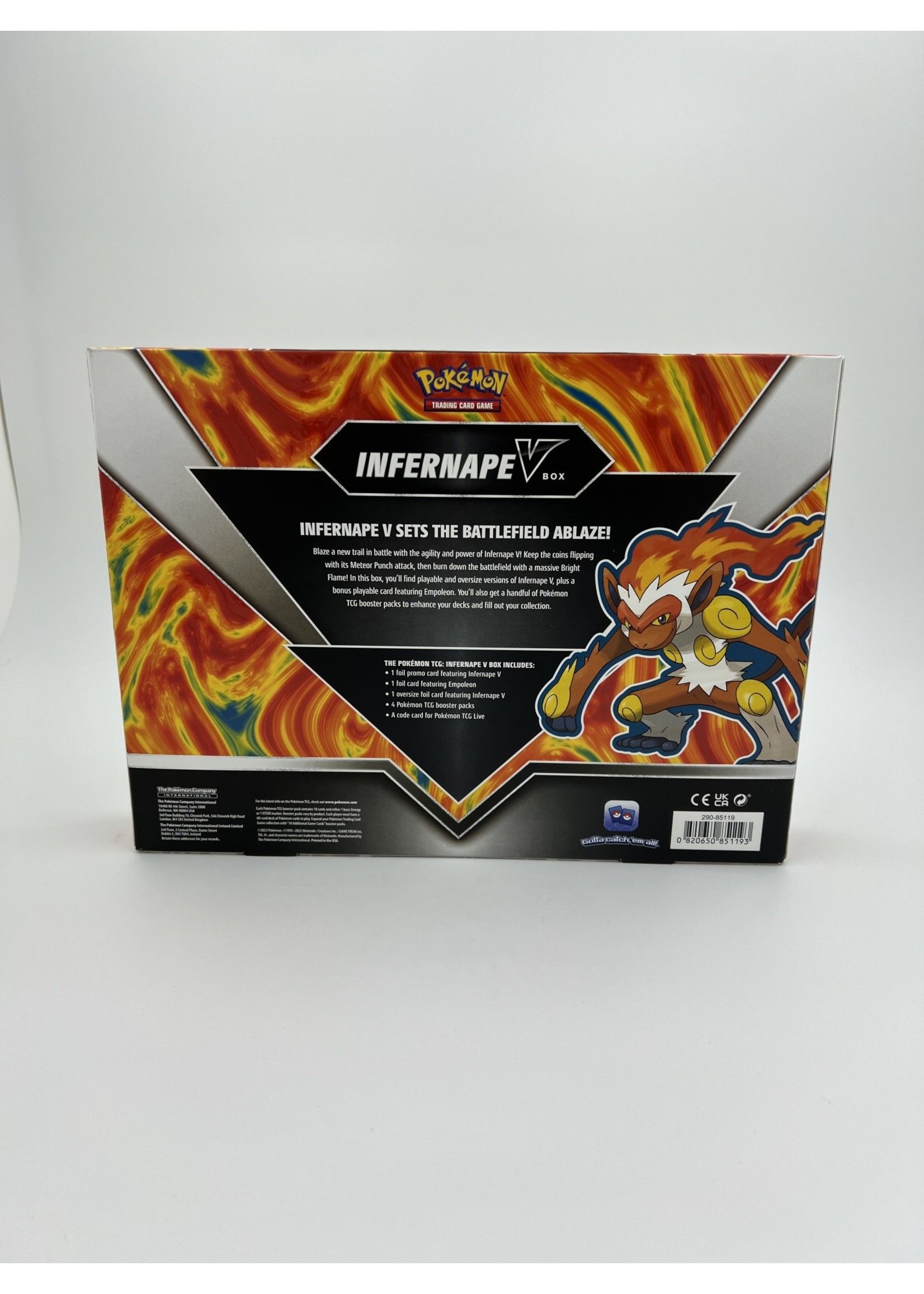 Pokemon Infernape V Box