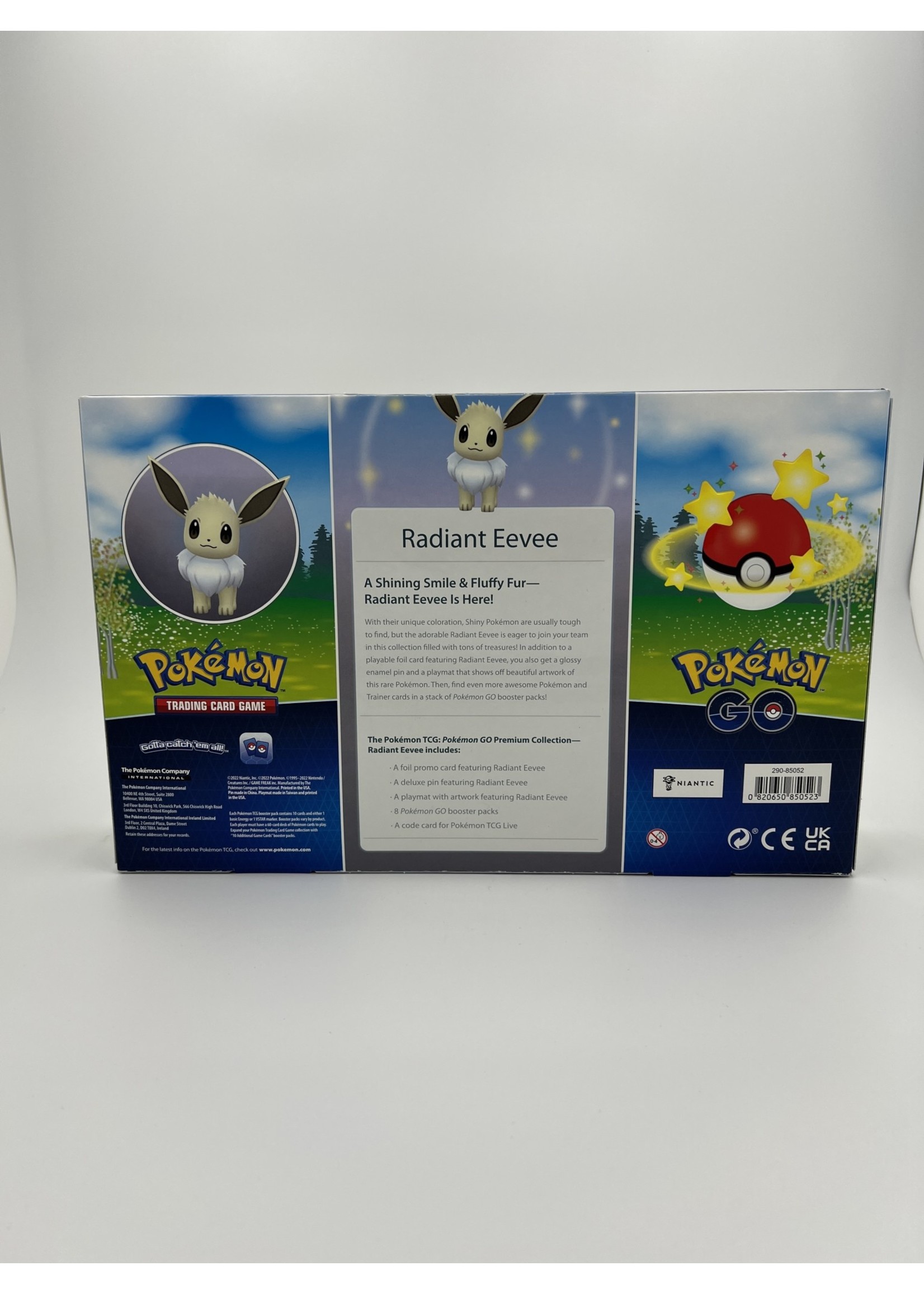 Pokemon Radiant Eevee Premium Collection Pokemon Go
