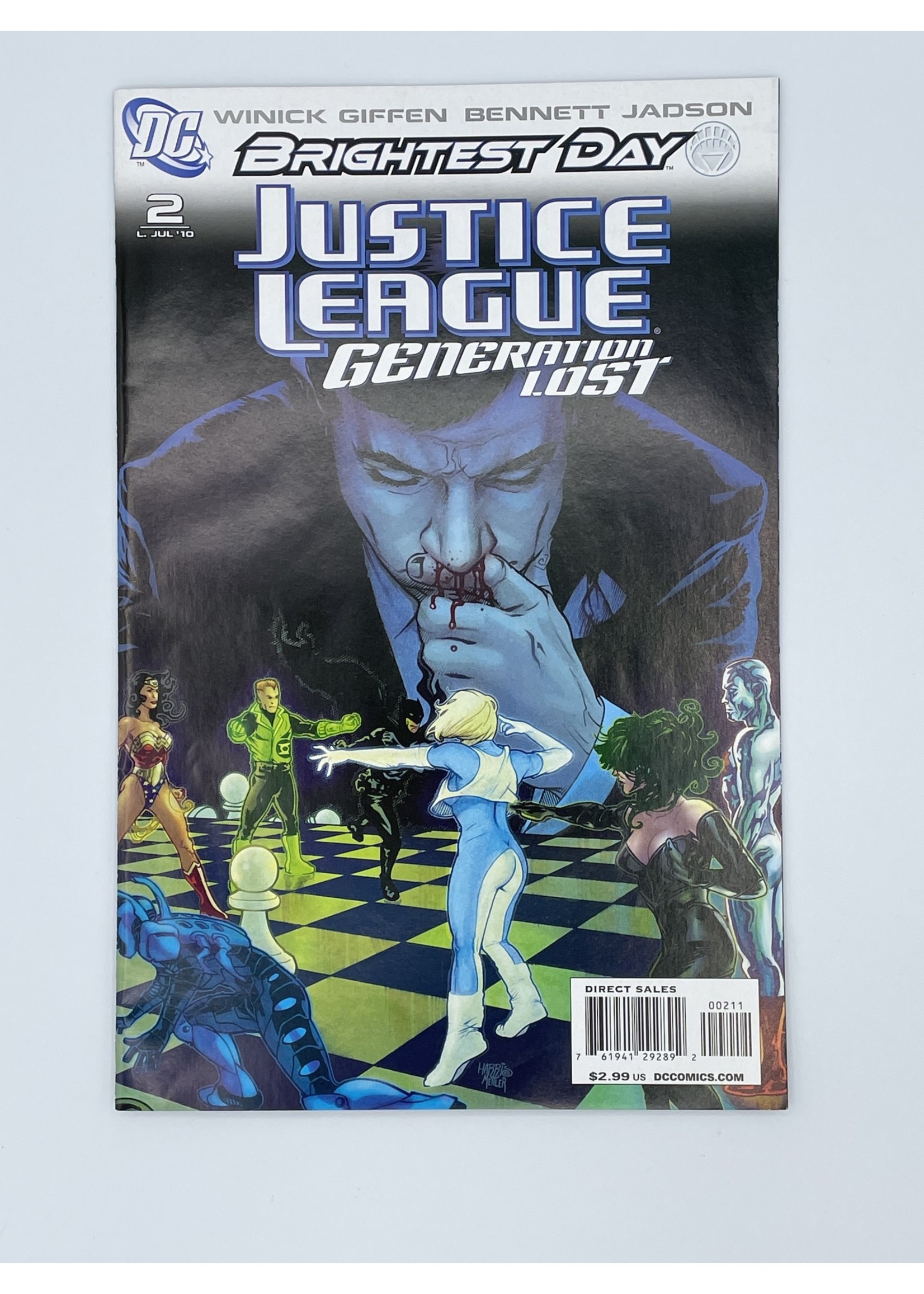DC Justice League Generation Lost #2 Dc July 2010