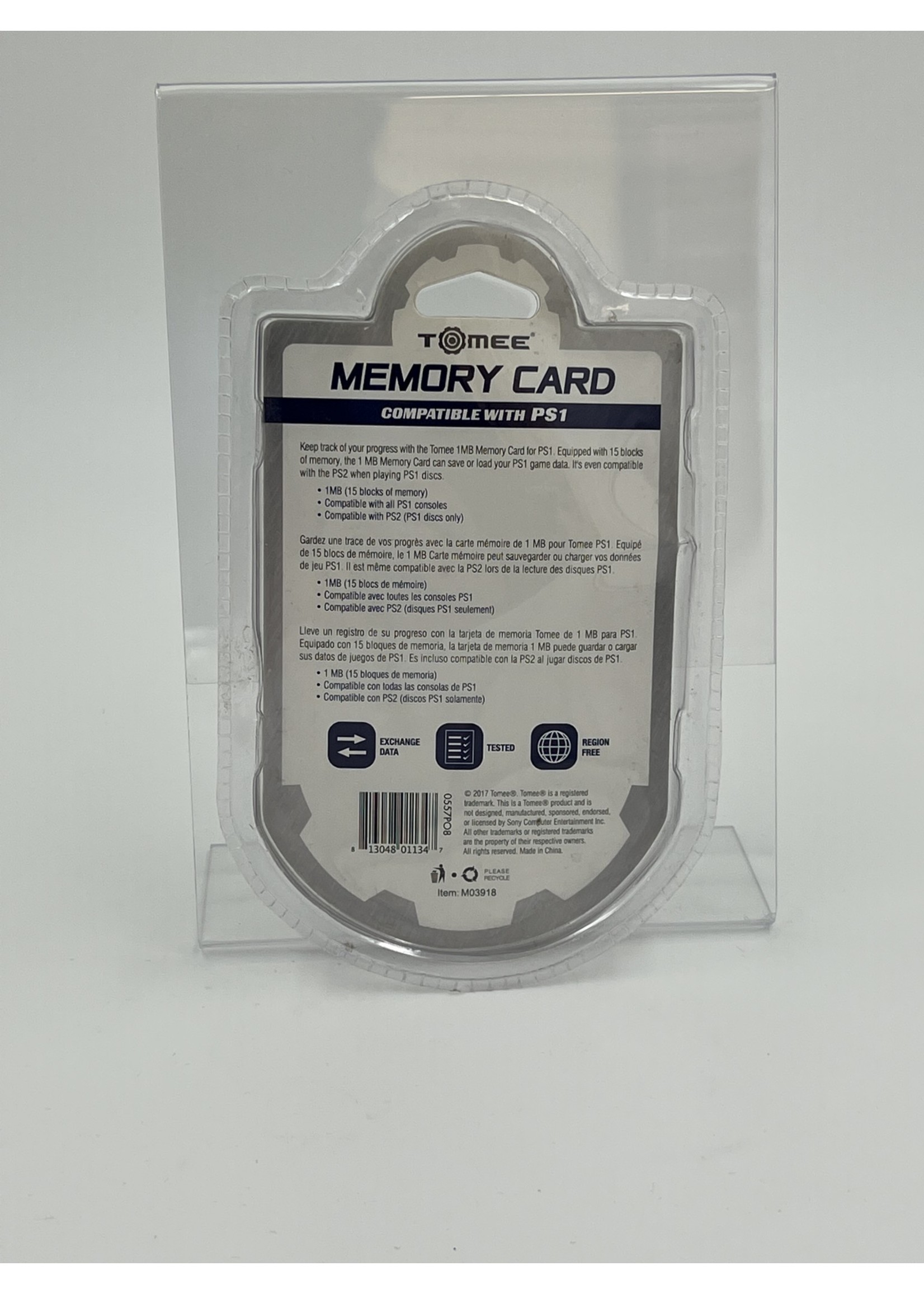 Sony Tomee Ps1 Memory Card 1Mb