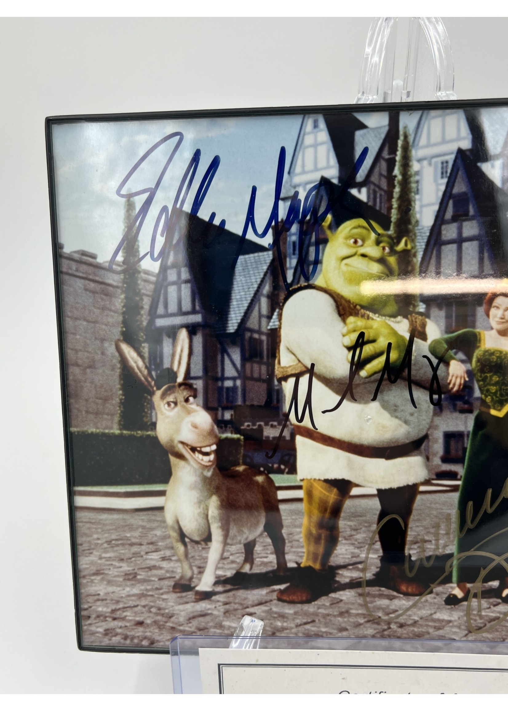 Portraits Signed Shrek Portrait With Certificate Of Authenticity