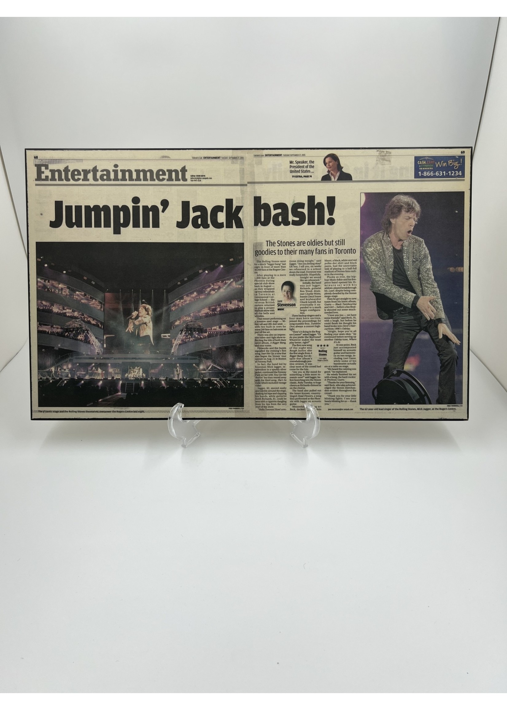 Other Things Jumpin Jack Bash Toronto Sun News Article on MDF