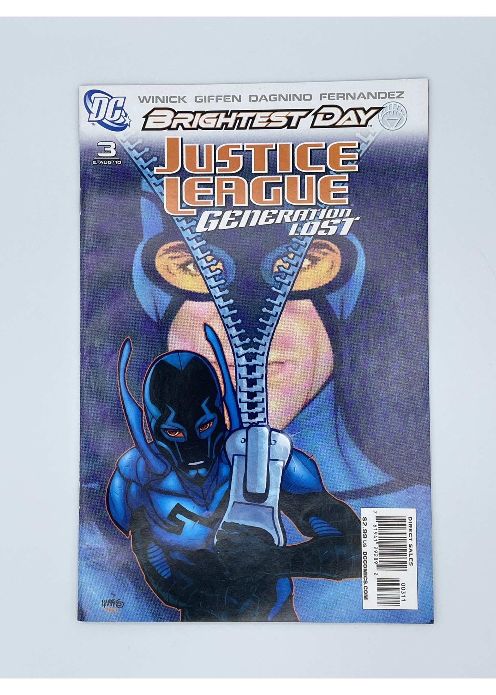 DC Justice League Generation Lost #3 Dc August 2010