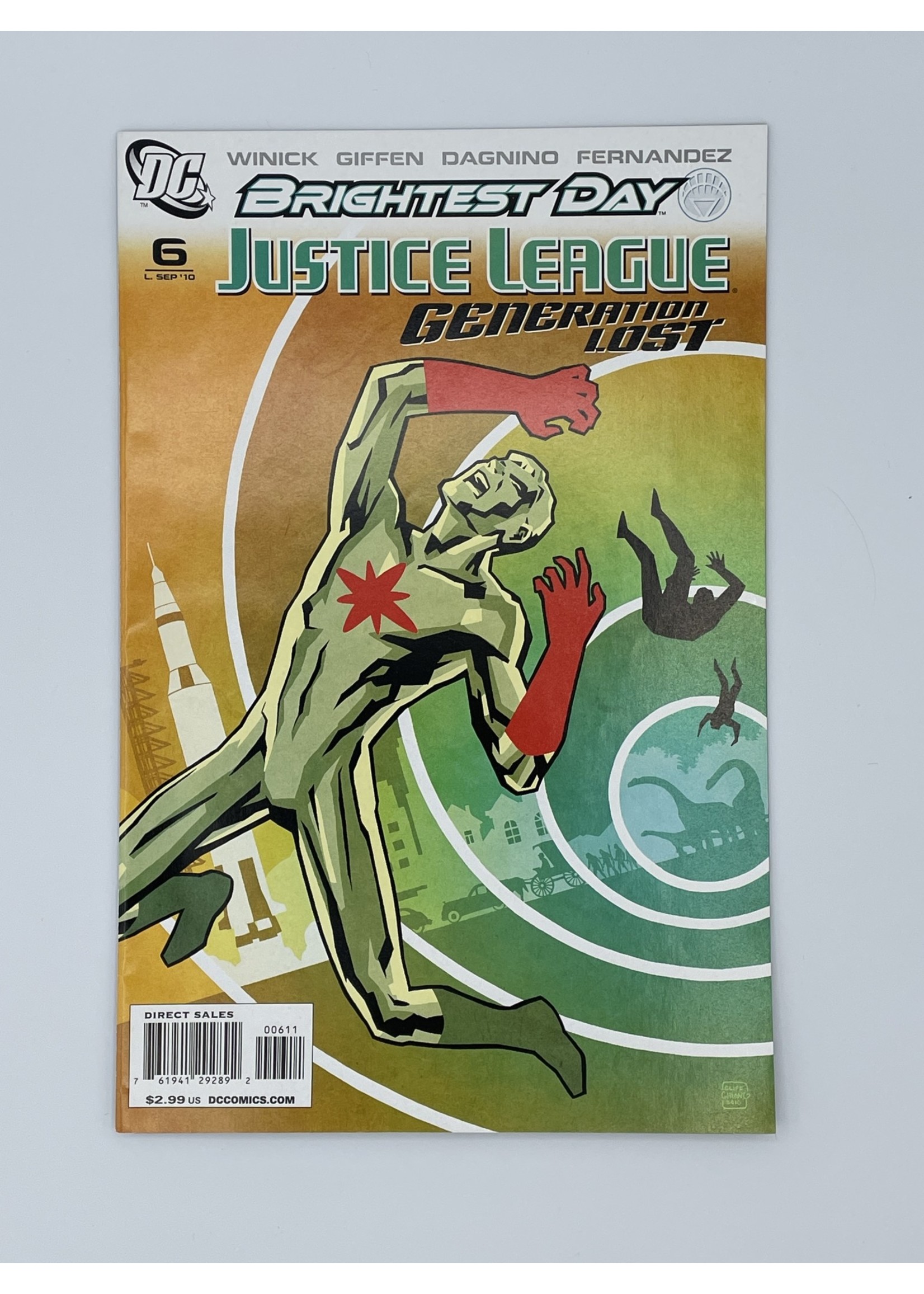 DC Justice League Generation Lost #6 Dc September 2010