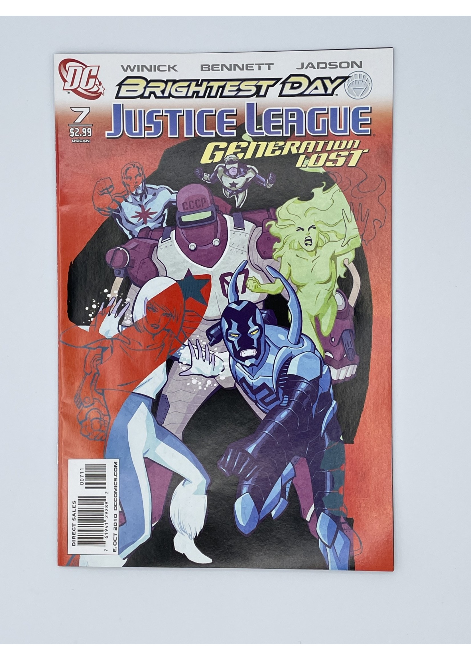 DC Justice League Generation Lost #7 Dc October 2010
