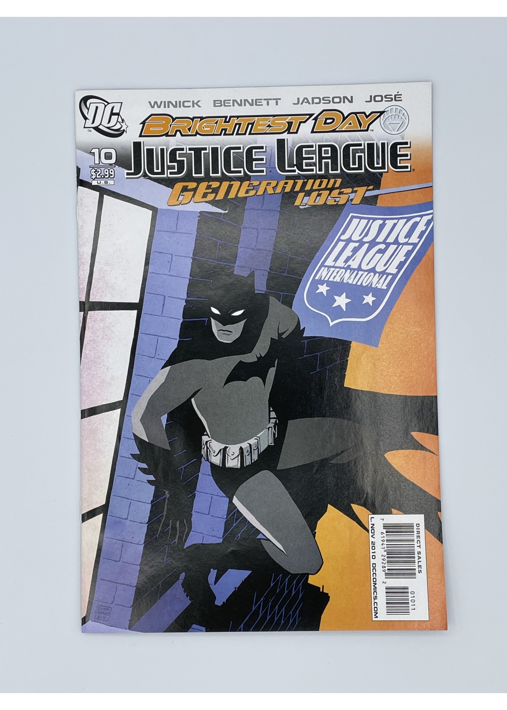 DC Justice League Generation Lost #10 Dc November 2010