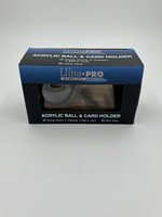 Ultra Pro Acrylic Ball and Card Holder Ultra Pro