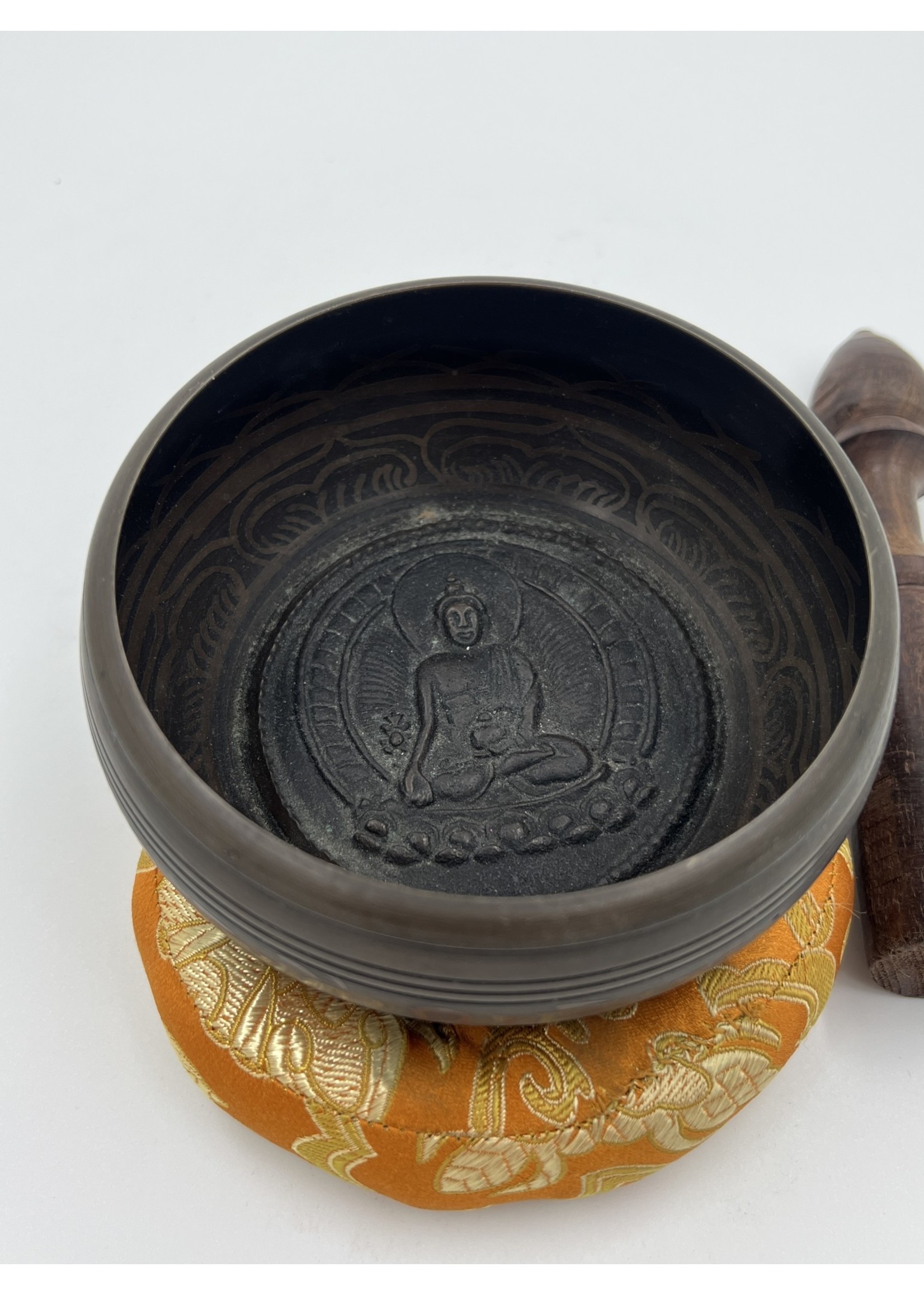 Other Things Himalayan Singing Bowl Buddha Design In Bowl