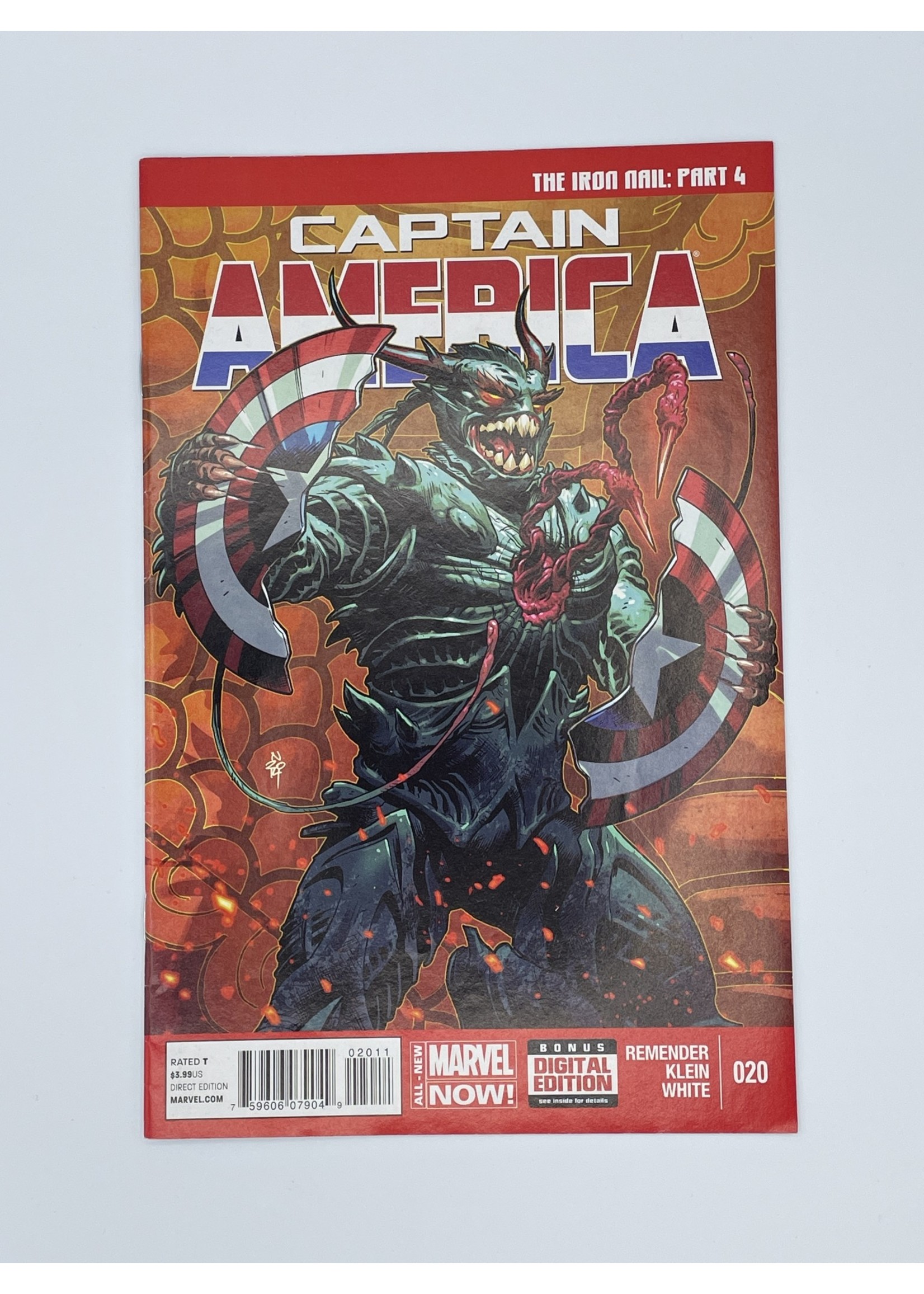 Marvel Captain America #20 Marvel July 2014