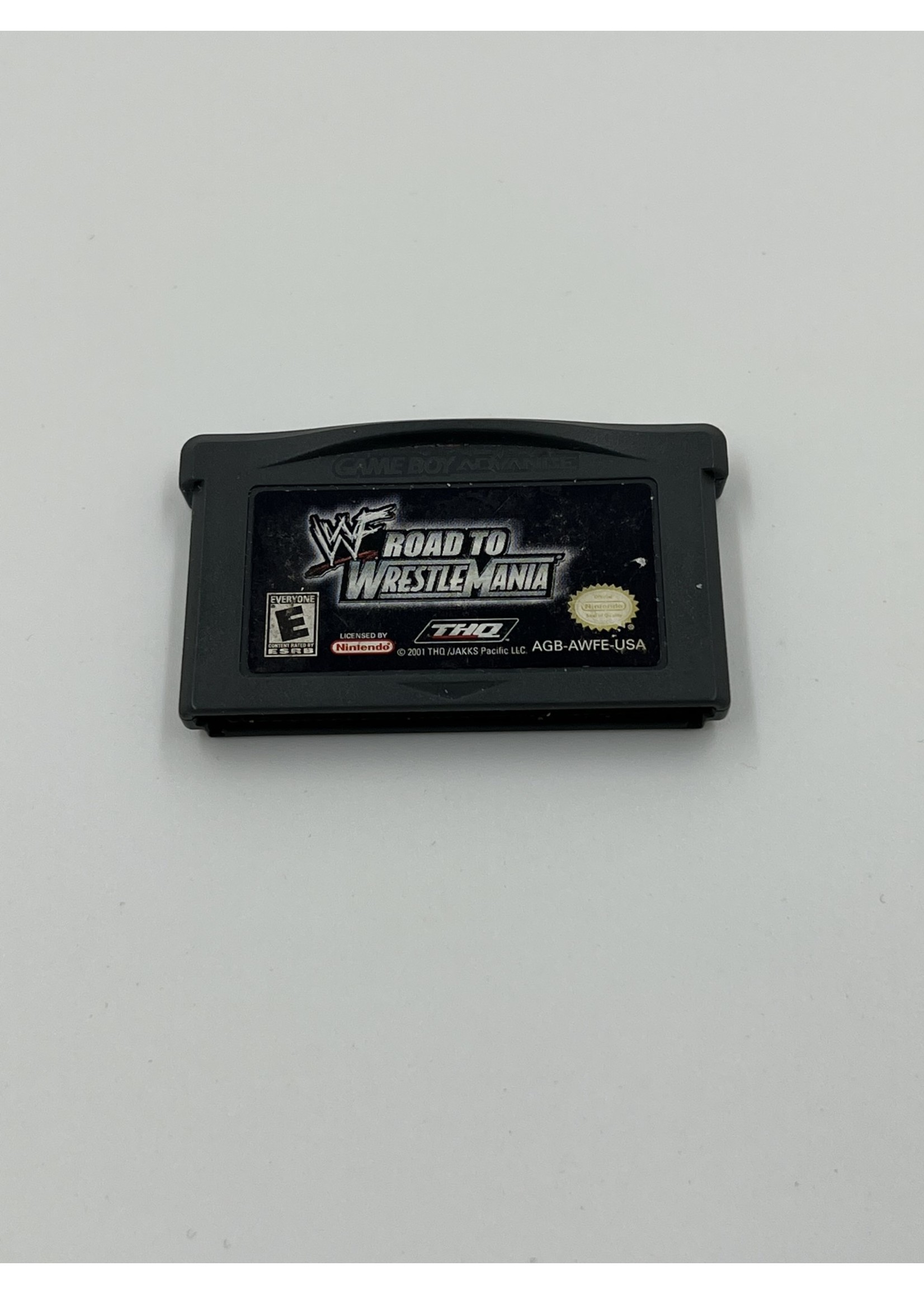 GameBoy Advance Wwf Road To Wrestlemania Gba