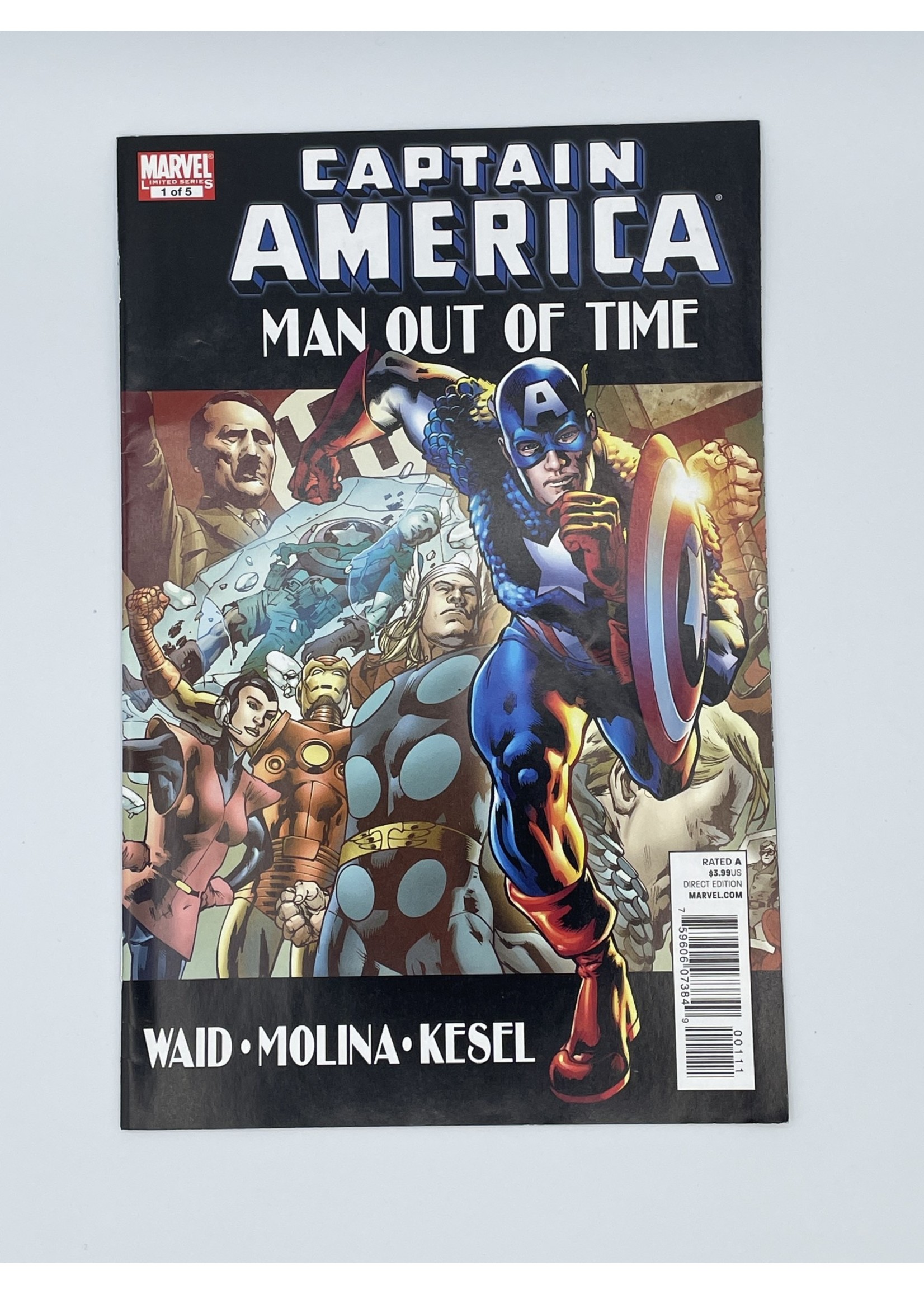 Marvel Captain America Man Out Of Time #1 Marvel January 2011
