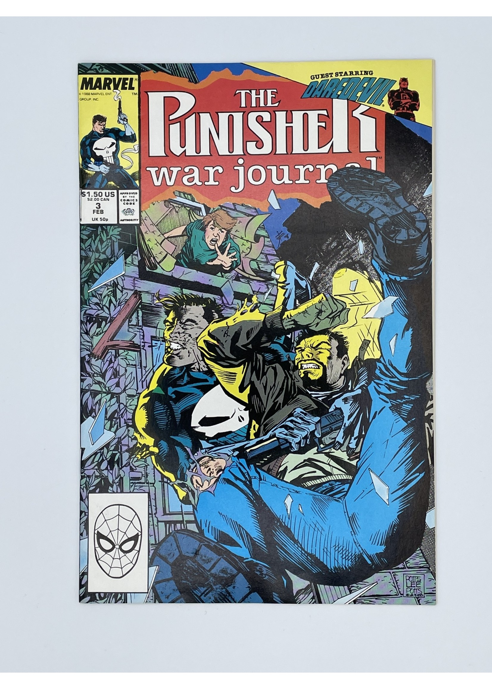 Marvel The Punisher War Journal #3 February 1988