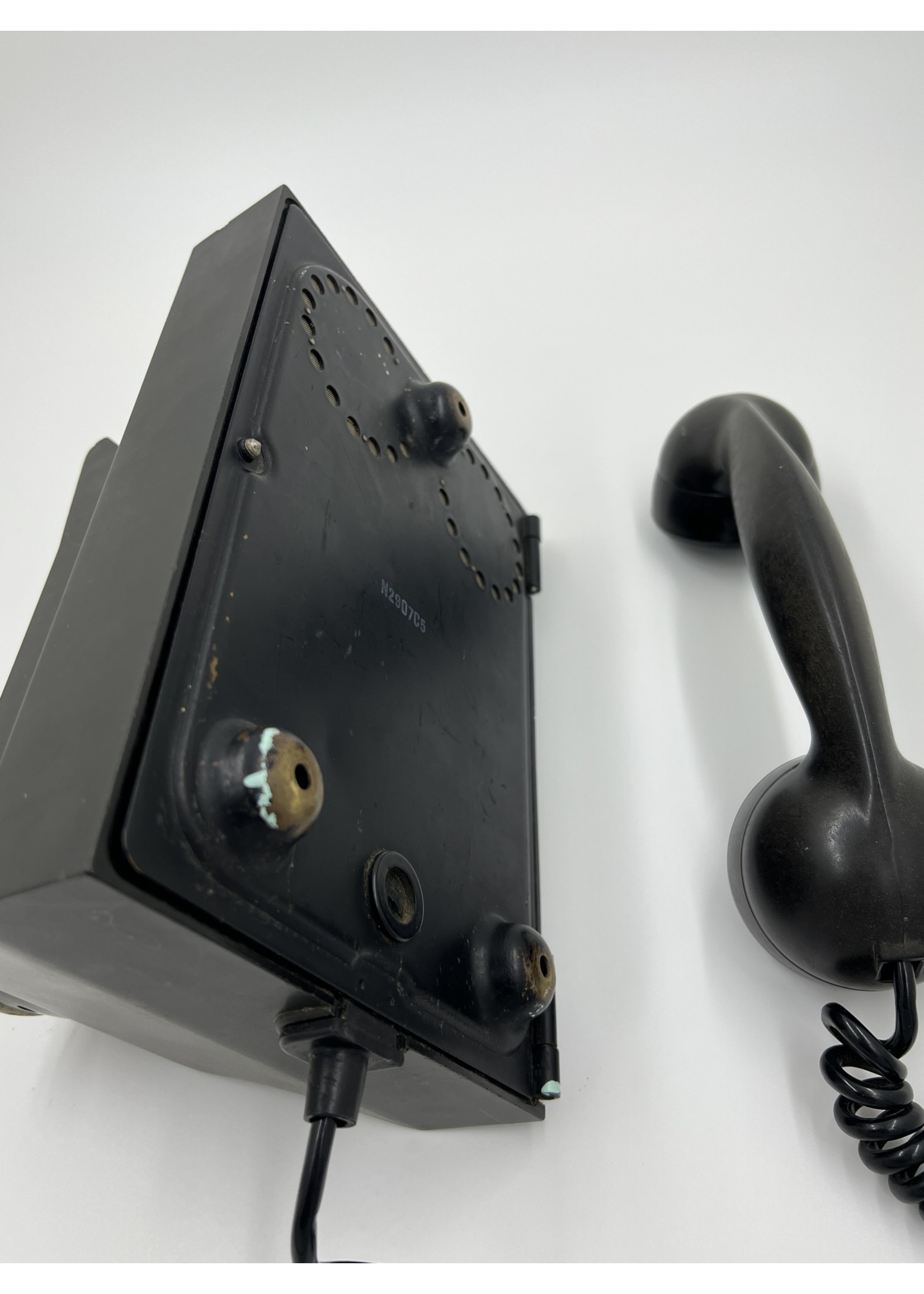 Other Things 1920s Bakelite Vintage Rotary Wall Phone